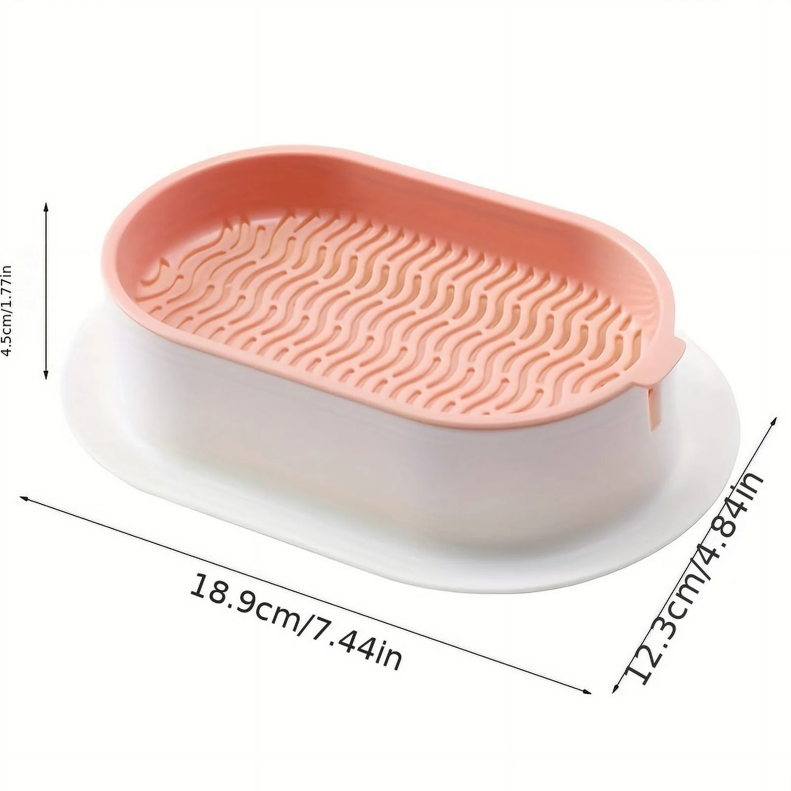 Pet Cat Sprout Dish Growing Pot Hydroponic Plant Cat Grass Germination Digestion Starter Dish Greenhouse Grow Box (No Seeds)