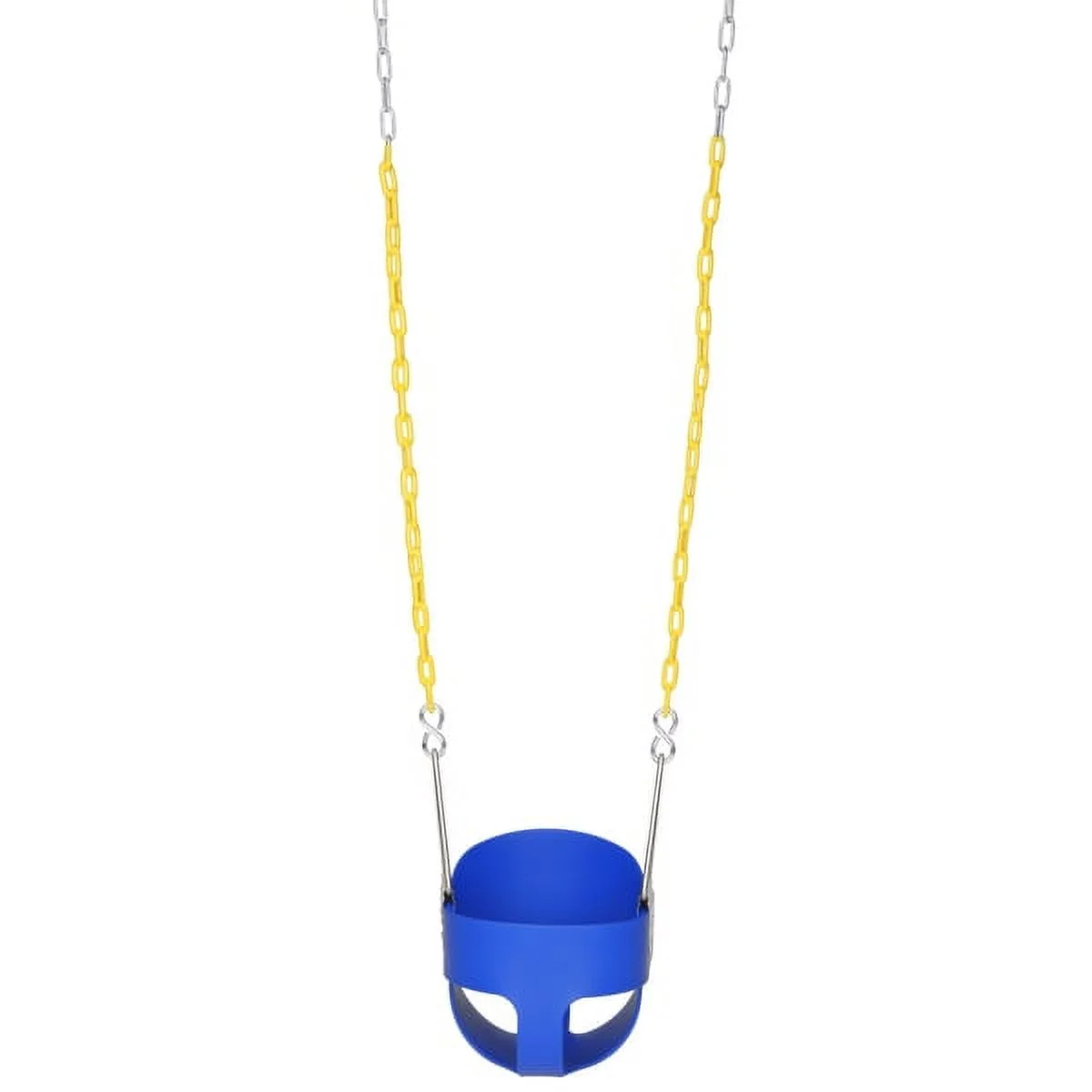 Burufy Swing Set Stuff Highback Full Bucket Swing Blue