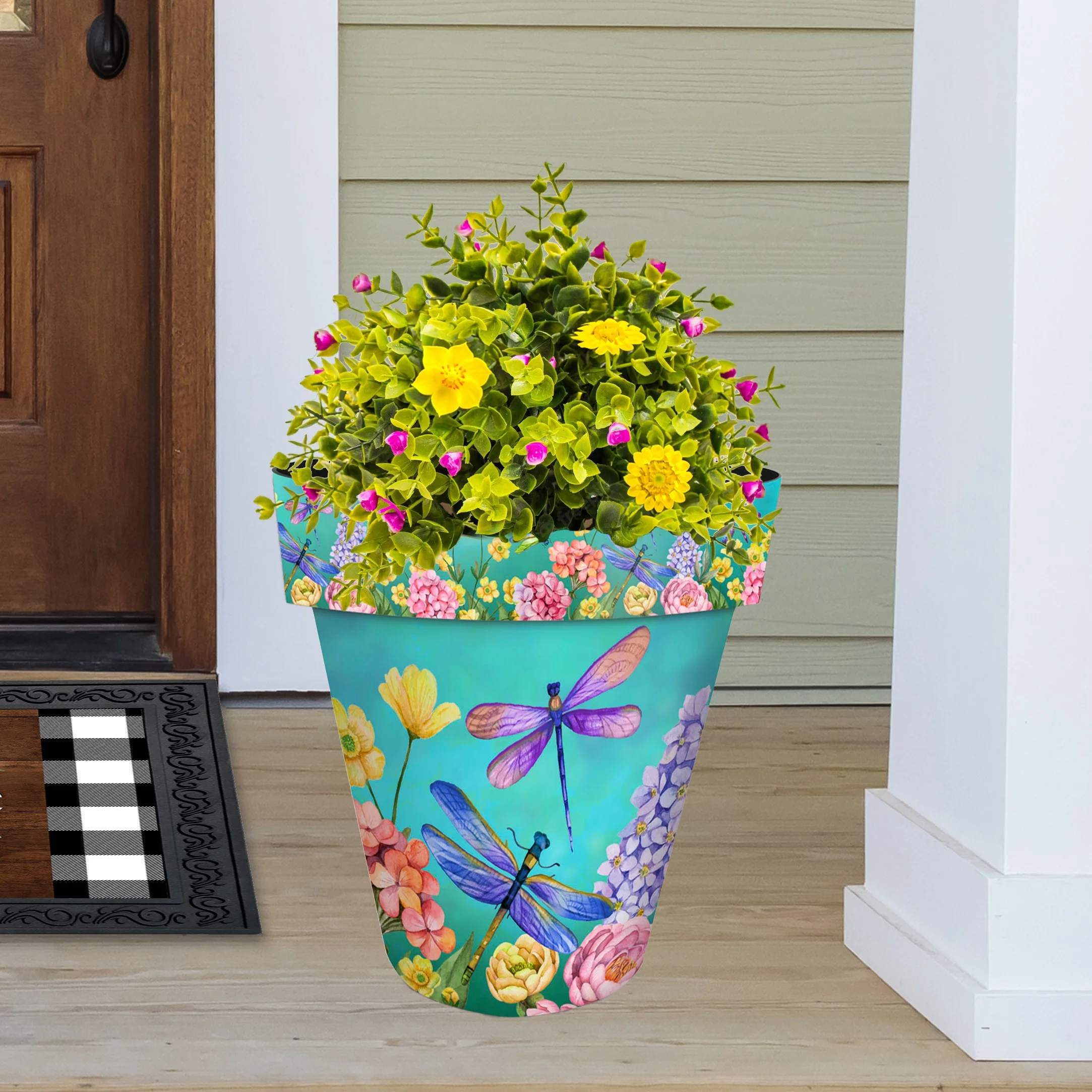 Dragonfly Garden Spring Planter 14