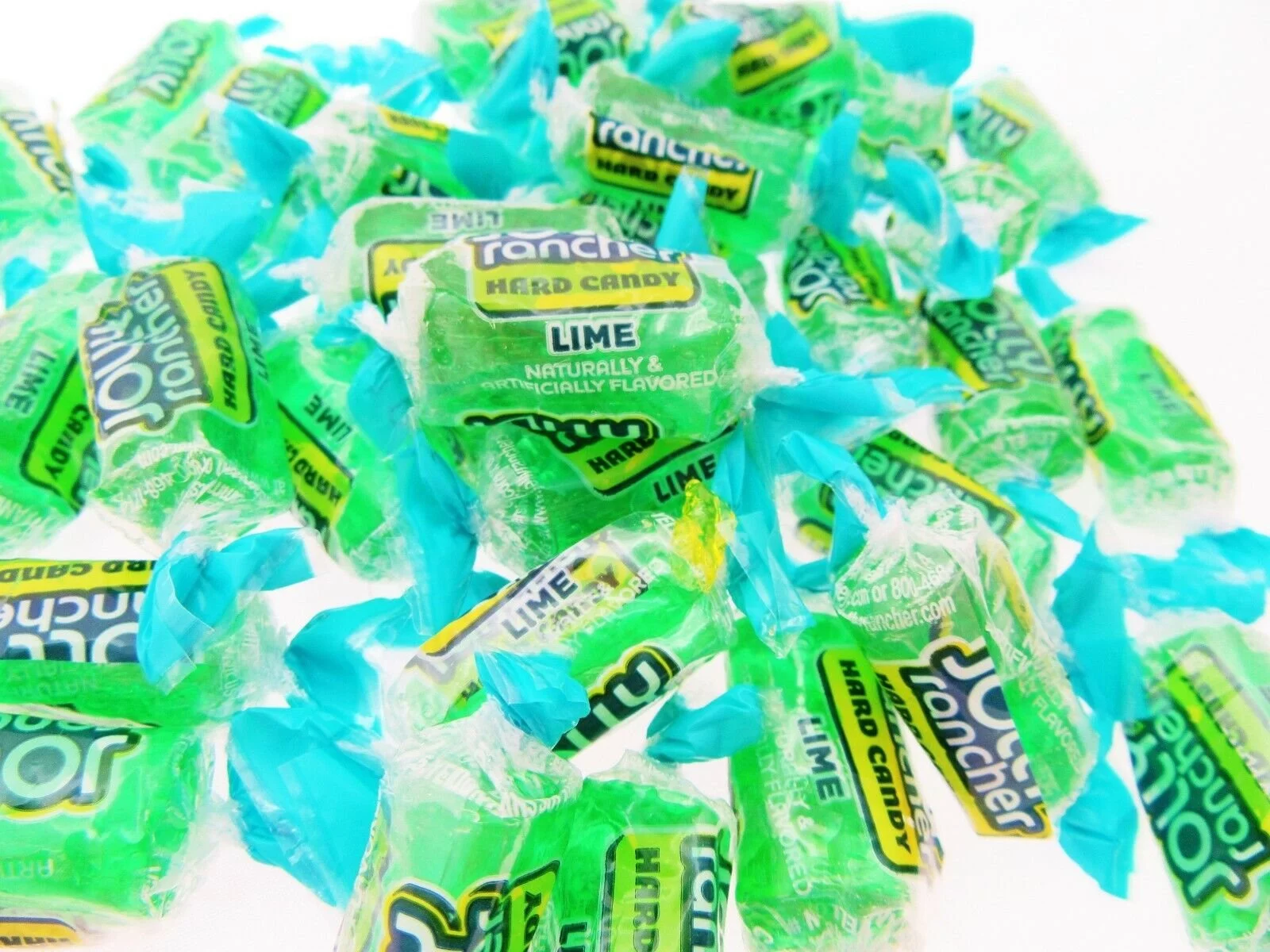 Jolly Rancher LIME - 8oz Hard candy candies Half Pound Sweet  NEW FLAVOR