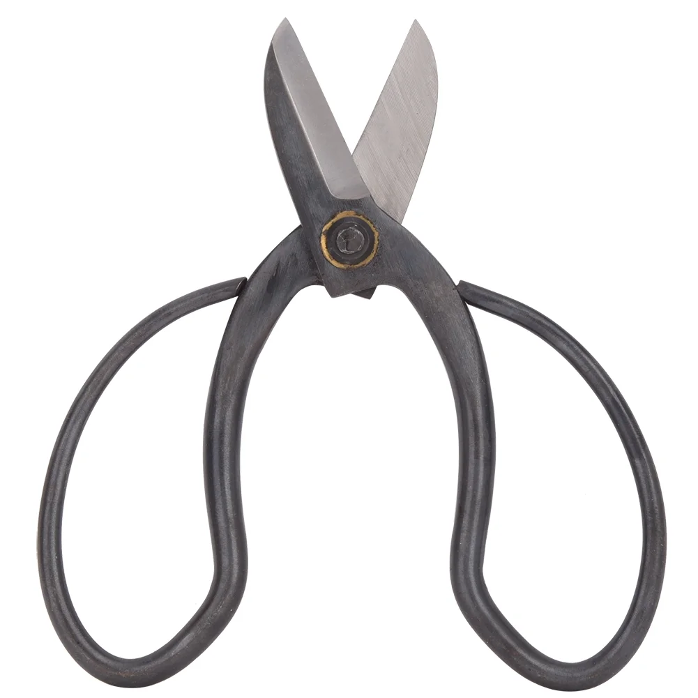 Strong Toughness Steel Bonsai Pruning Scissors Gardening Flower Arranging Tool for Plants and Harvest Herbs, Fruits or Vegetables(Guryu Shears)