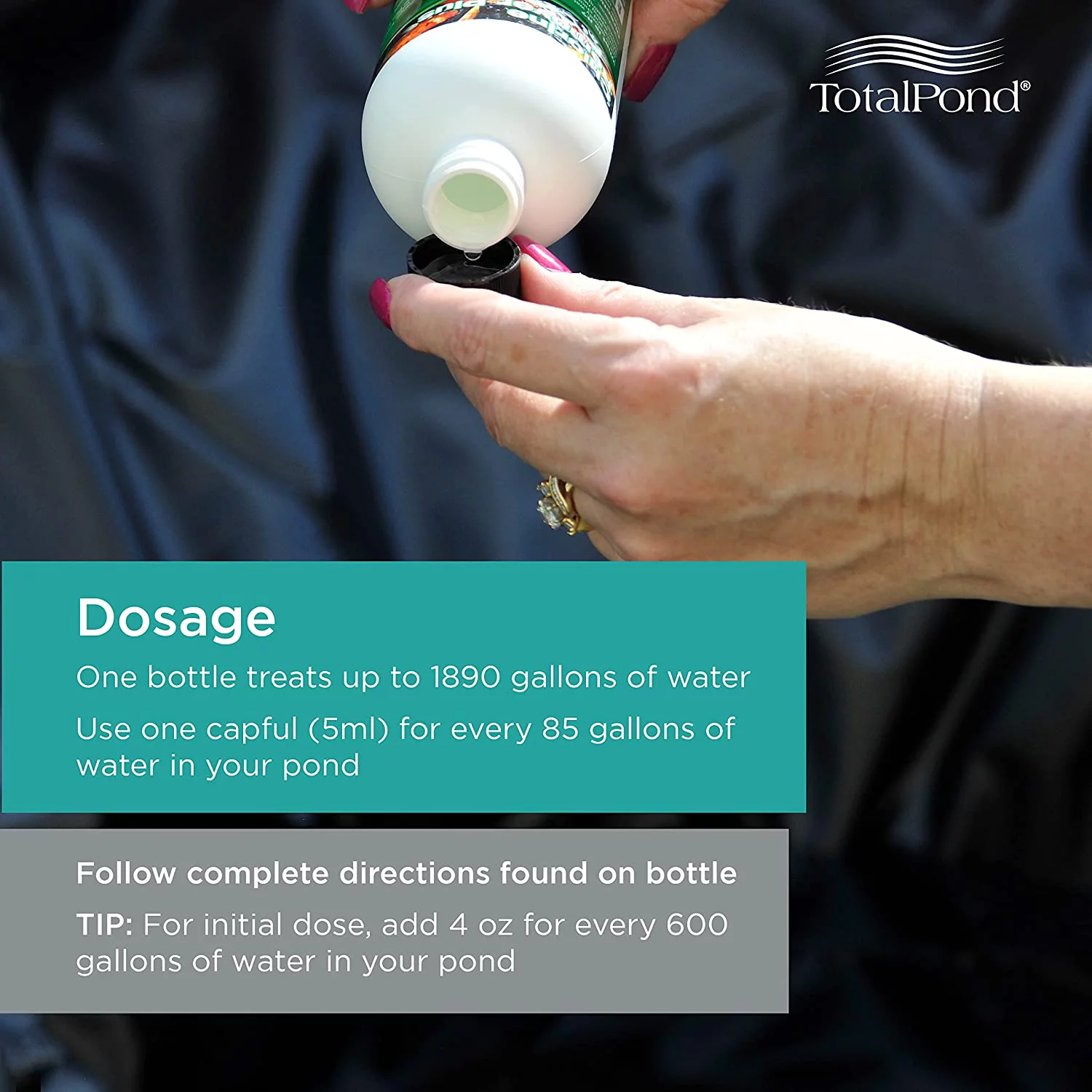 totalpond barley pond clarifier, 8-ounce