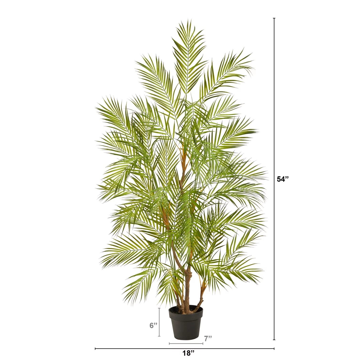 Nearly Natural T2771 4.5 ft. Areca Artificial Palm Tree
