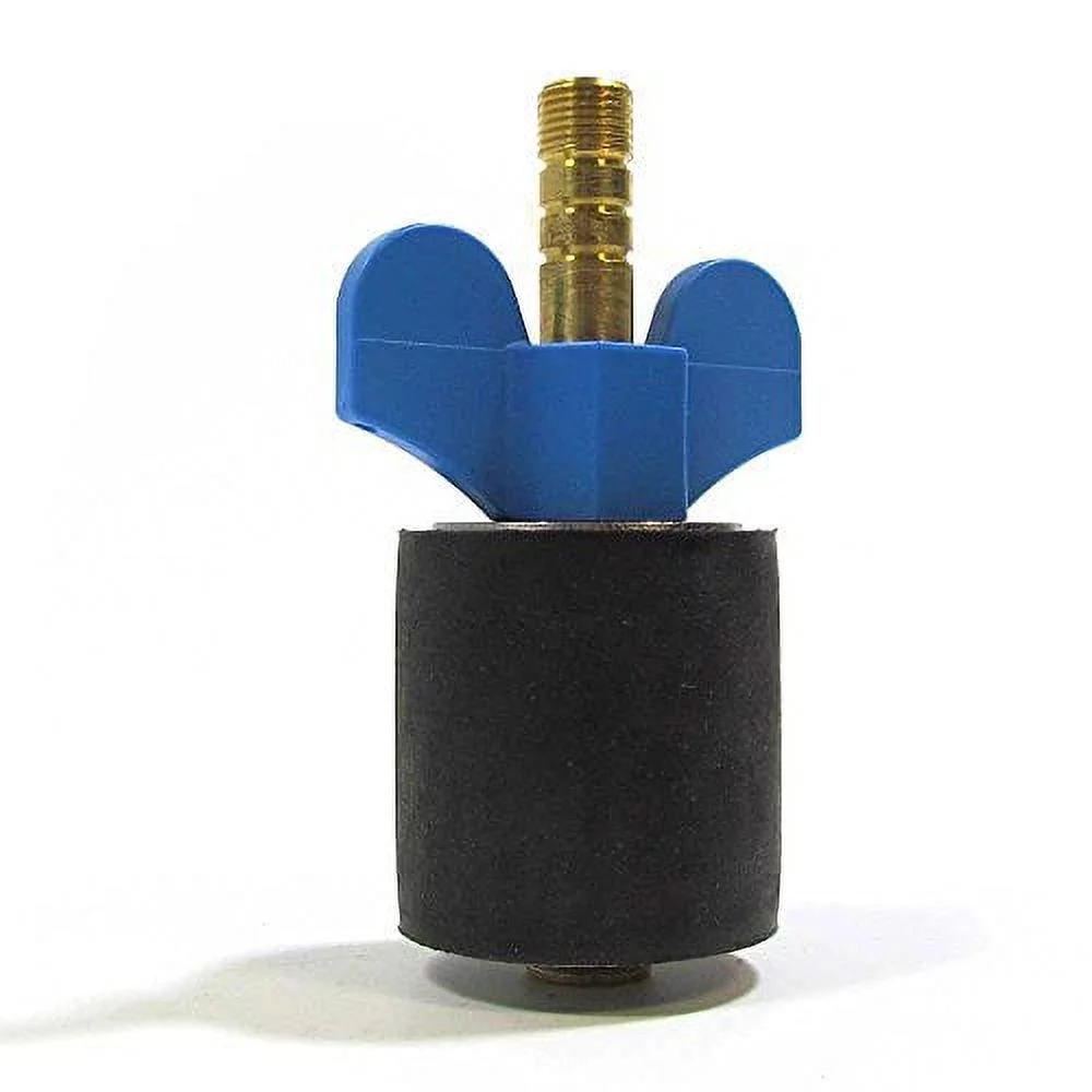 Winter Rubber Plug With For 1-1/2 Inch Pipe, With Thru Stem (1)