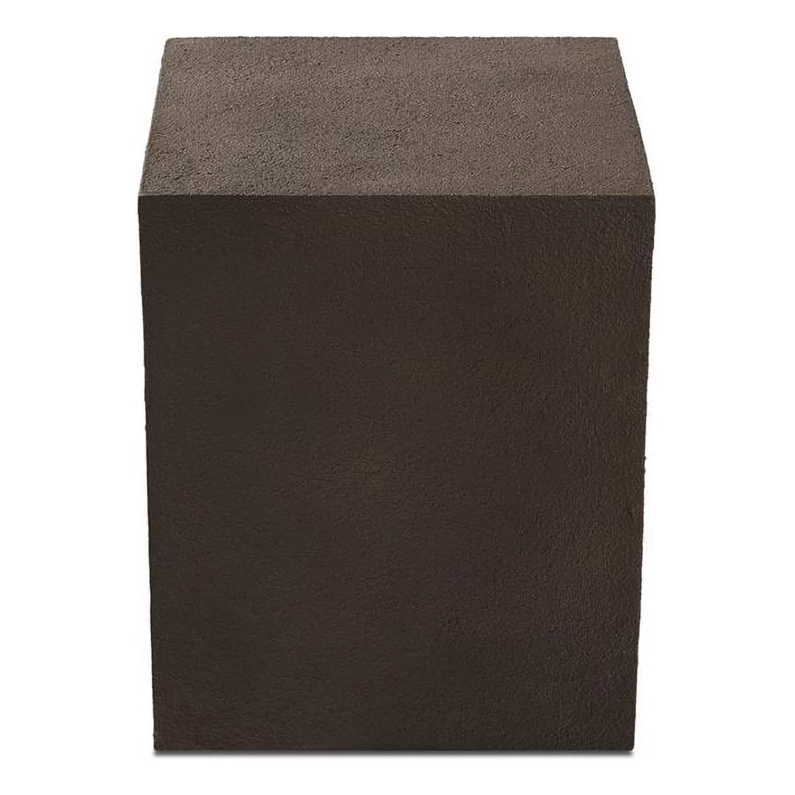 Afuera Living Modern Metal Propane Tank Cover in Kodiak Brown