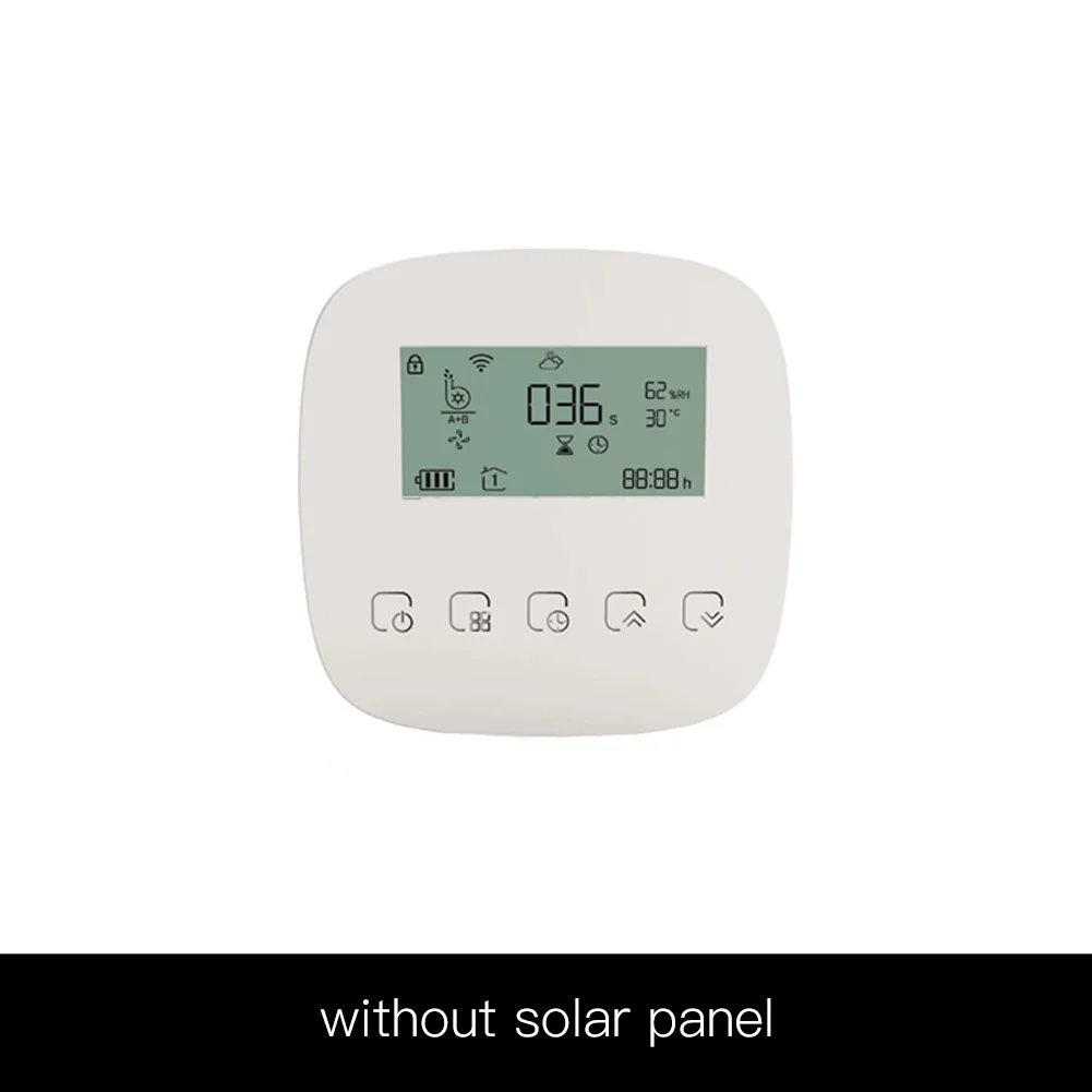 Irrigation , Wifi Water With Solar Panel Compatible With Voice -drip With Solar Panel Compatible With Adben Iuppa Dsfen Water Lit -drip Havou Water