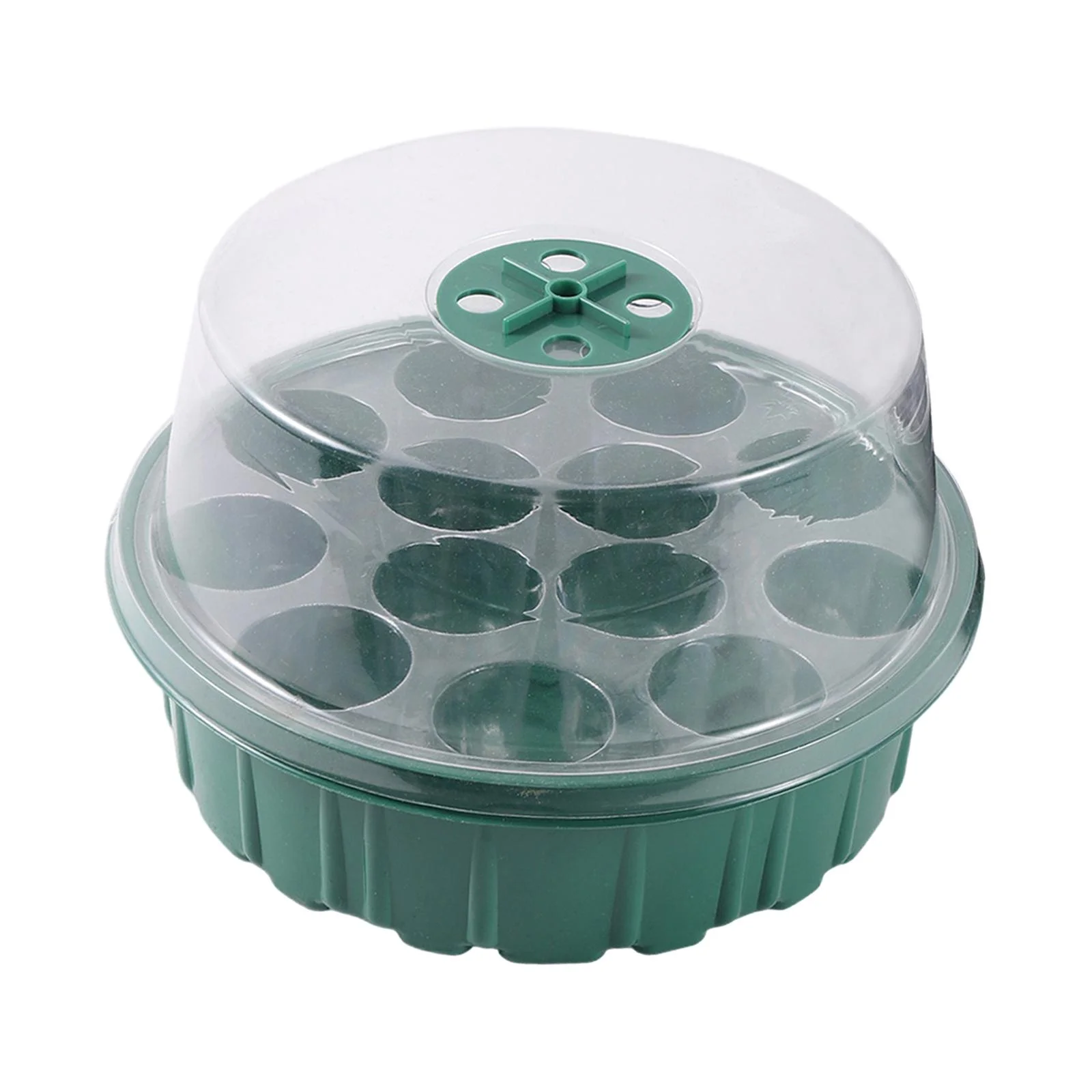 oshhnii 13 Cells Seedling Starting Tray Growing Tray Watertight Base house