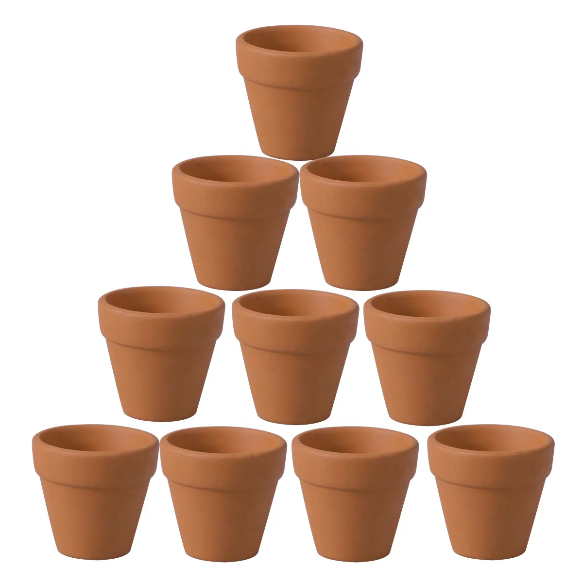 10 Pcs Pots for Plants Flower Small Terracotta Succulent The Craft Ceramics Mini