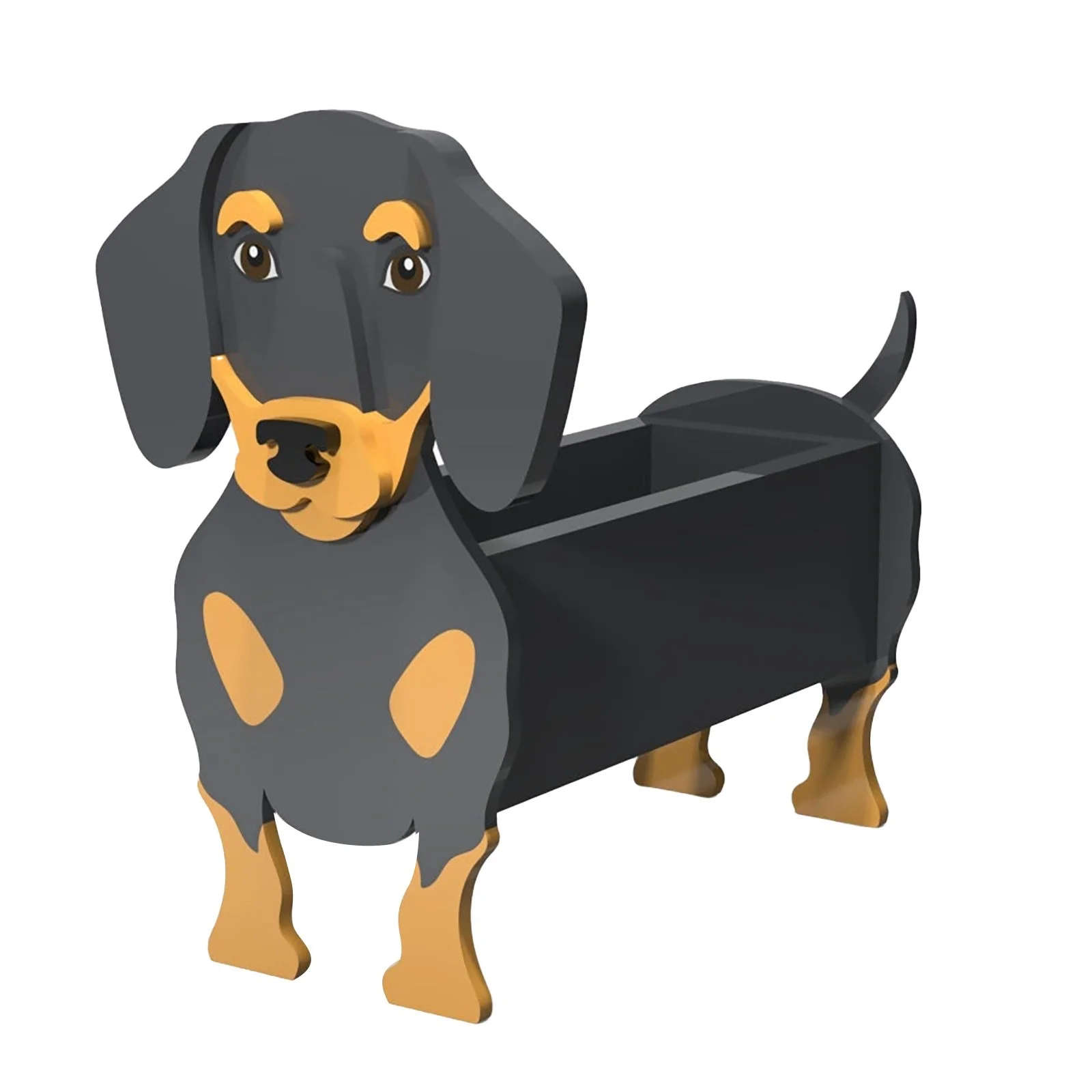 SIfdSeng Pet Dog Garden Flower Pot Cute Animal Flower Pot Storage Container Dog Flower Pot Garden Pet Dog Storage Pot Decorative Ornaments Animal Shaped Flower Pot Gift for Fathers Day