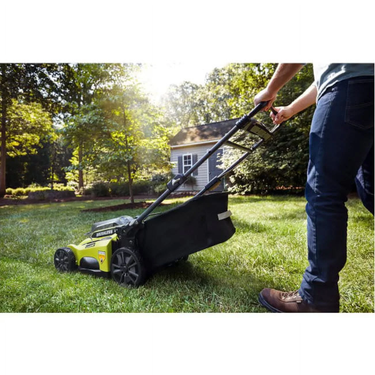 Ryobi RY401110-Y 40V Brushless Push Mower