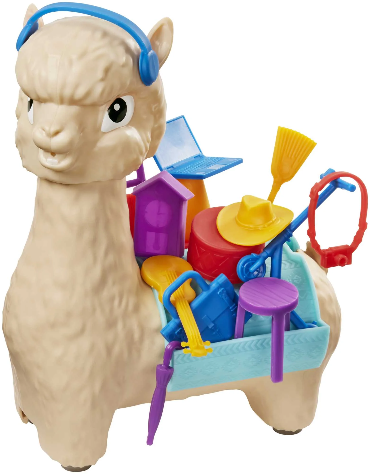 Hackin' Packin' Alpaca Kids Game, Quickly Stack Pieces & Al Sprays Water, Family & Kids Game Nights