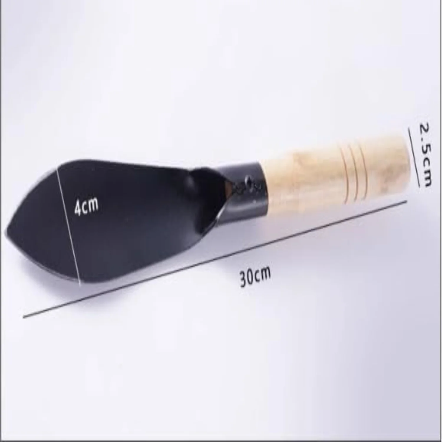 Rust Resistant - Ergonomic Wood Handle - Perfect Hand Shovel Tool for Gardening Weeding Transplanting and Digging (Pointed Shovel)