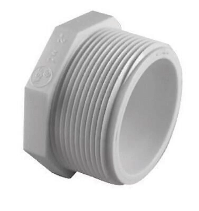 Charlotte Pipe Schedule 40 3/4 in. MPT x 3/4 in. Dia. FPT PVC Plug (Pack of 25)