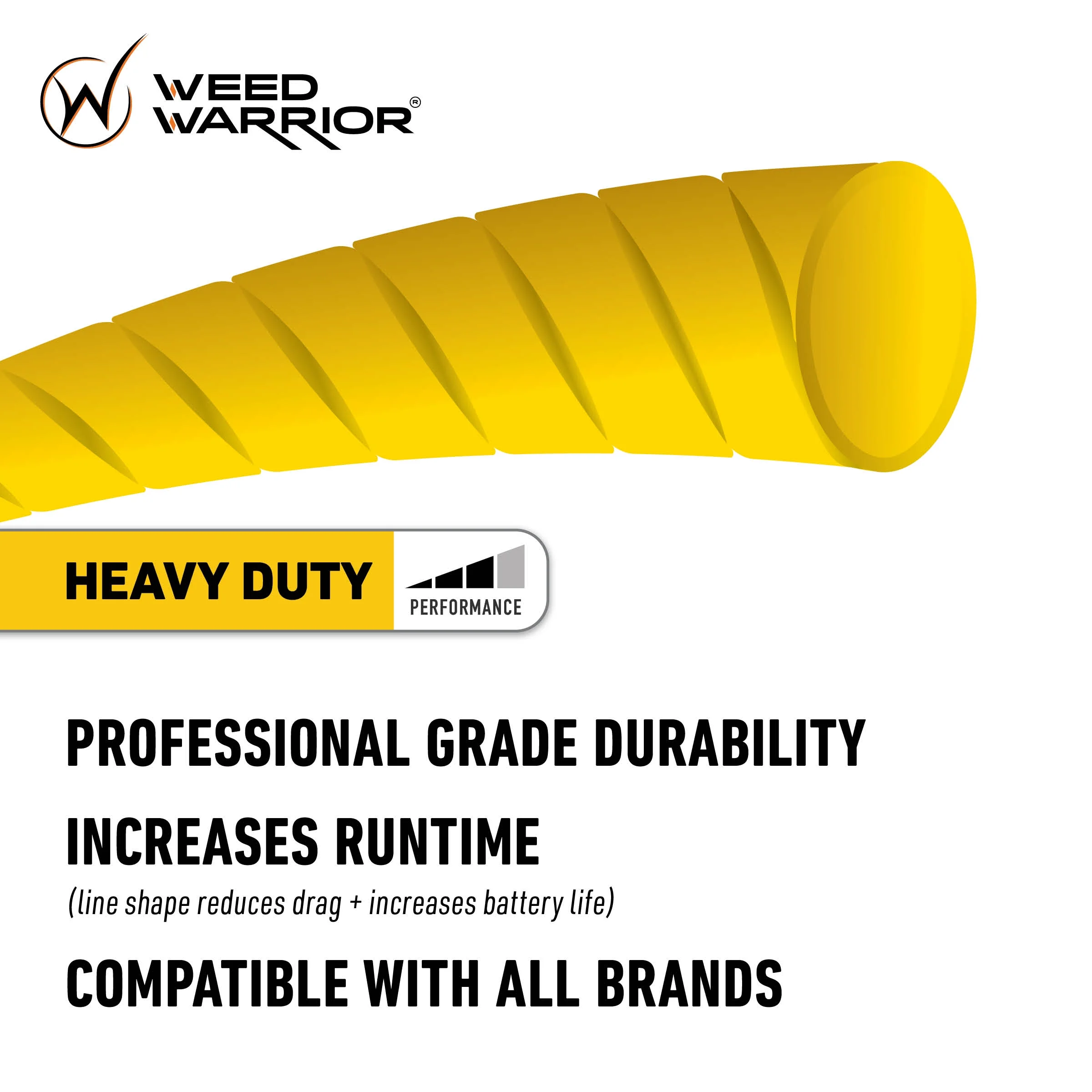 Weed Warrior .065 in x 100 ft. Heavy Duty Trimmer Line