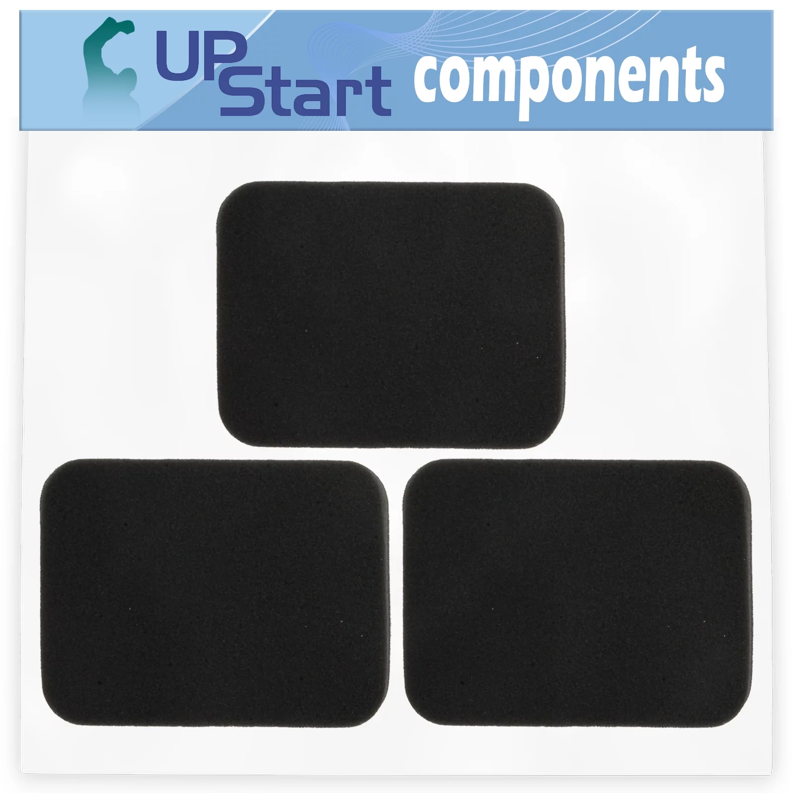 3-Pack 502844401 Air Filter Replacement for Jonsered BB2250 (2009-09) Blower - Compatible with 5028444-01 Filter