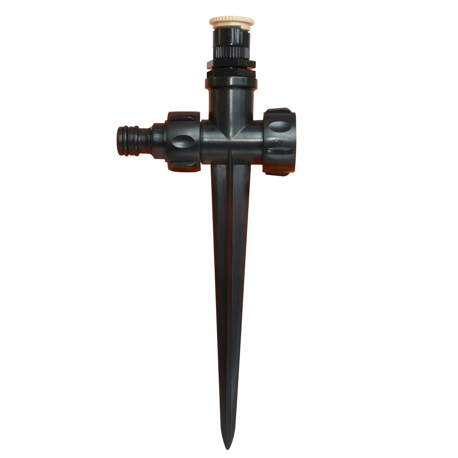 Gazechimp Garden Lawn Sprinkler Automatic Garden Water Sprinkler for Lawn Outdoor Yard Black
