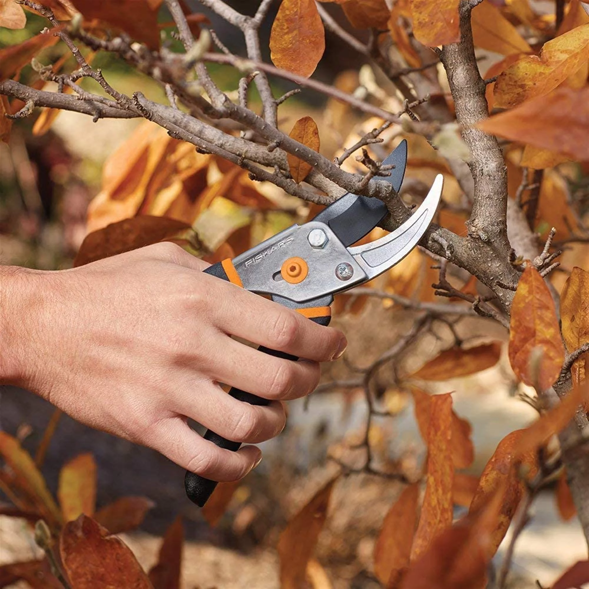 Fiskars (#91095935) Pro Bypass Pruner Garden Hand Pruning Shears, Pack of 2
