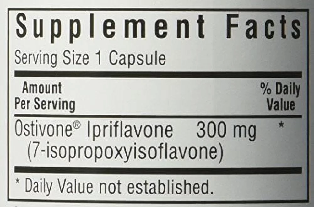 Bluebonnet Ipriflavone 300 Mg, 60 Ct