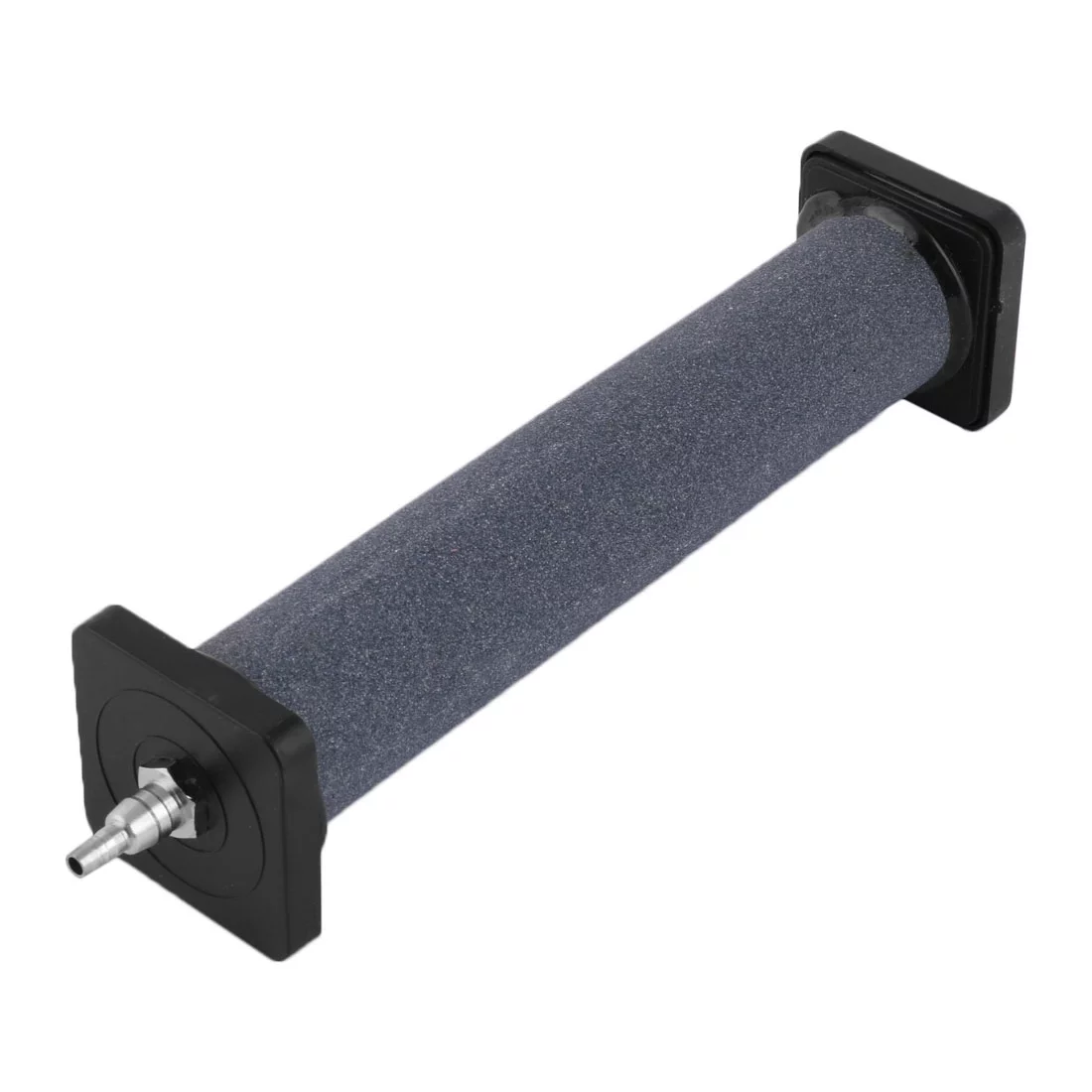 Unique Bargains Ponds Tank Hydroponics Carborundum Bubble Aerator Airstone Air Stone Dark Gray