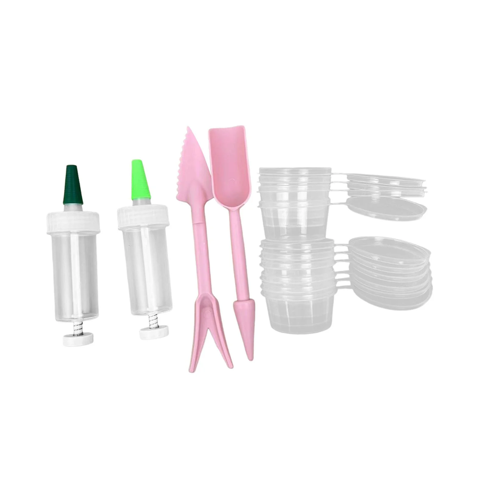 kesoto Manual Seed Planter Hand Seeder Spreader Patio Farm Mini Sowing Seed Dispenser Sower for Planting Grass Carrot Lettuce Potato With 10 Boxes