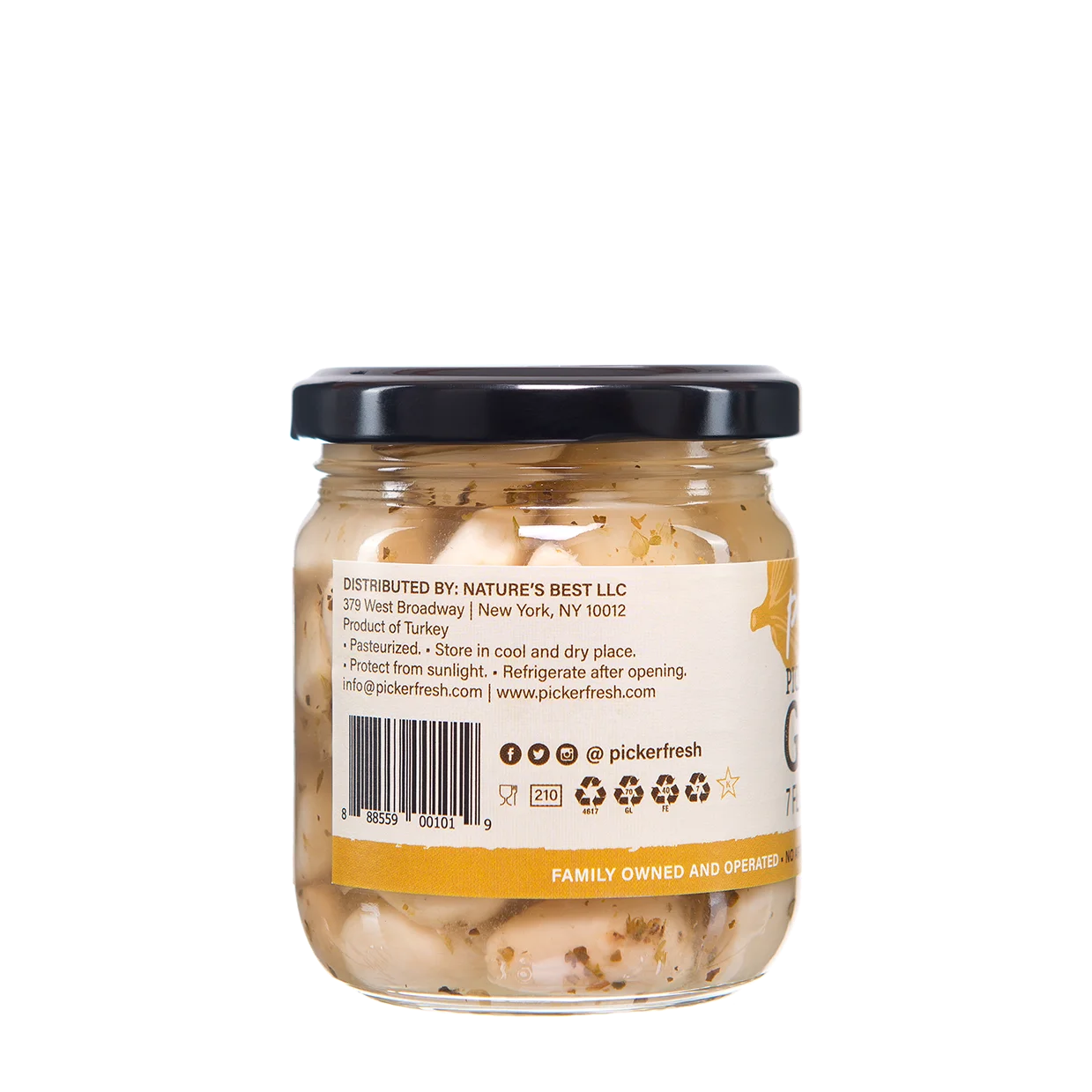 Pickerfresh Pickled Garlic, 7 oz, 1 Count