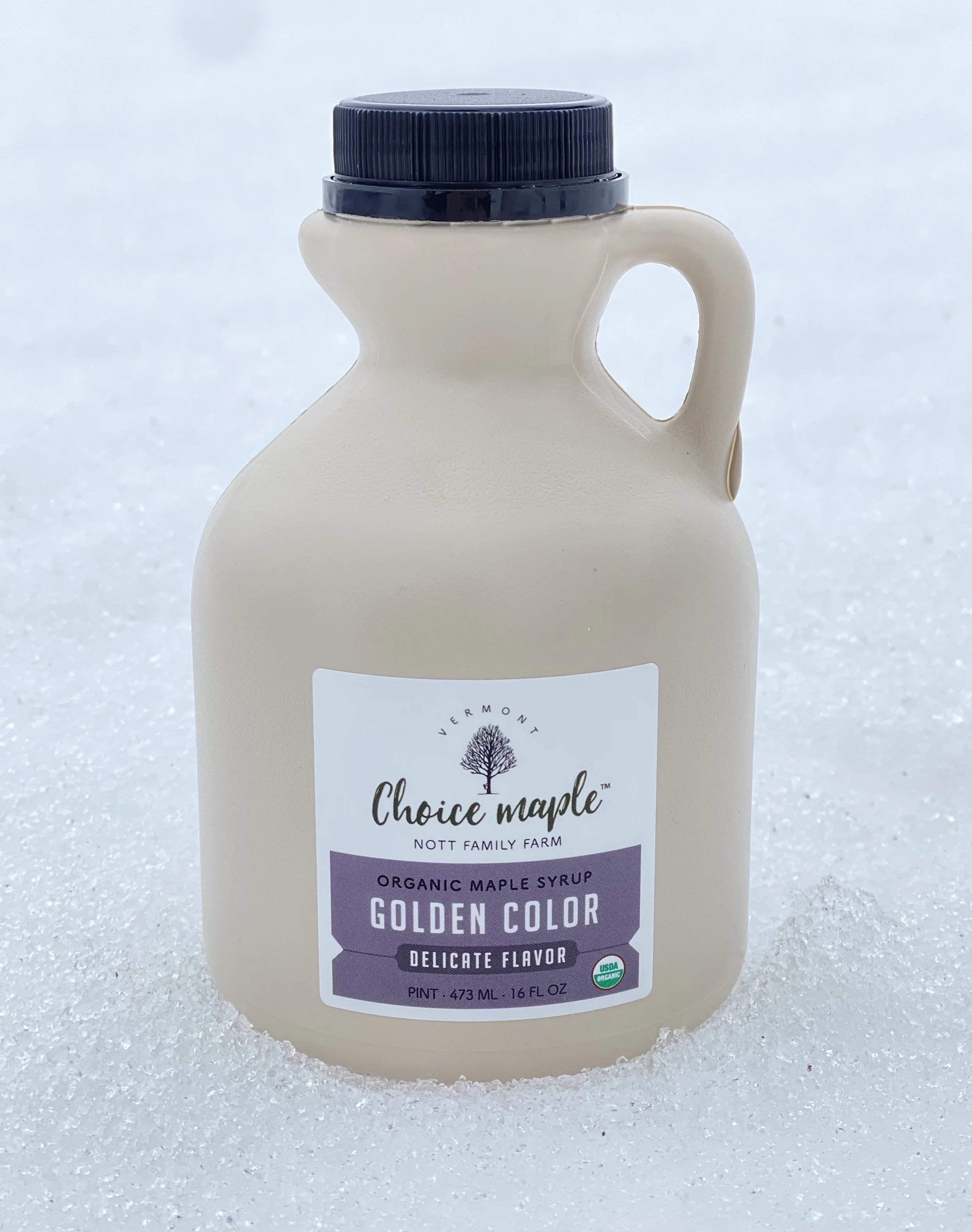 Choice Maple, Organic Vermont Maple Syrup, One Pint