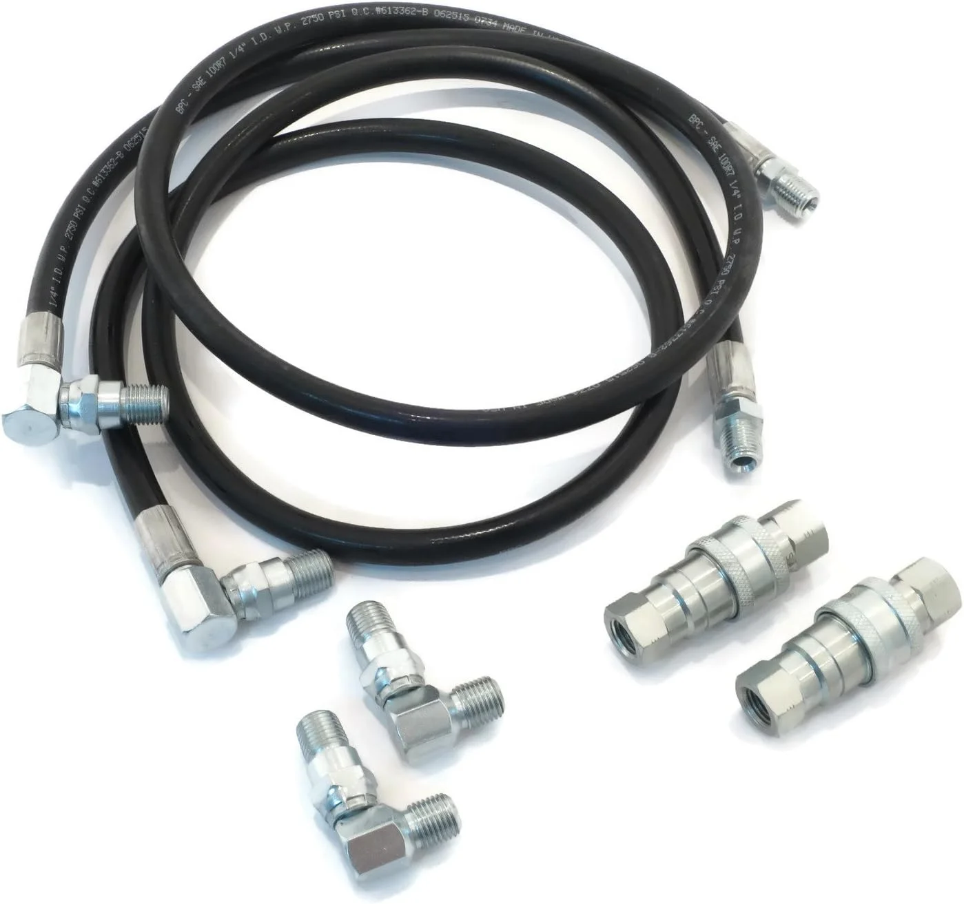 Power Angle Hose & Fittings Replacement Kit for E47 Meyer Snow Plow Snowplow Blade