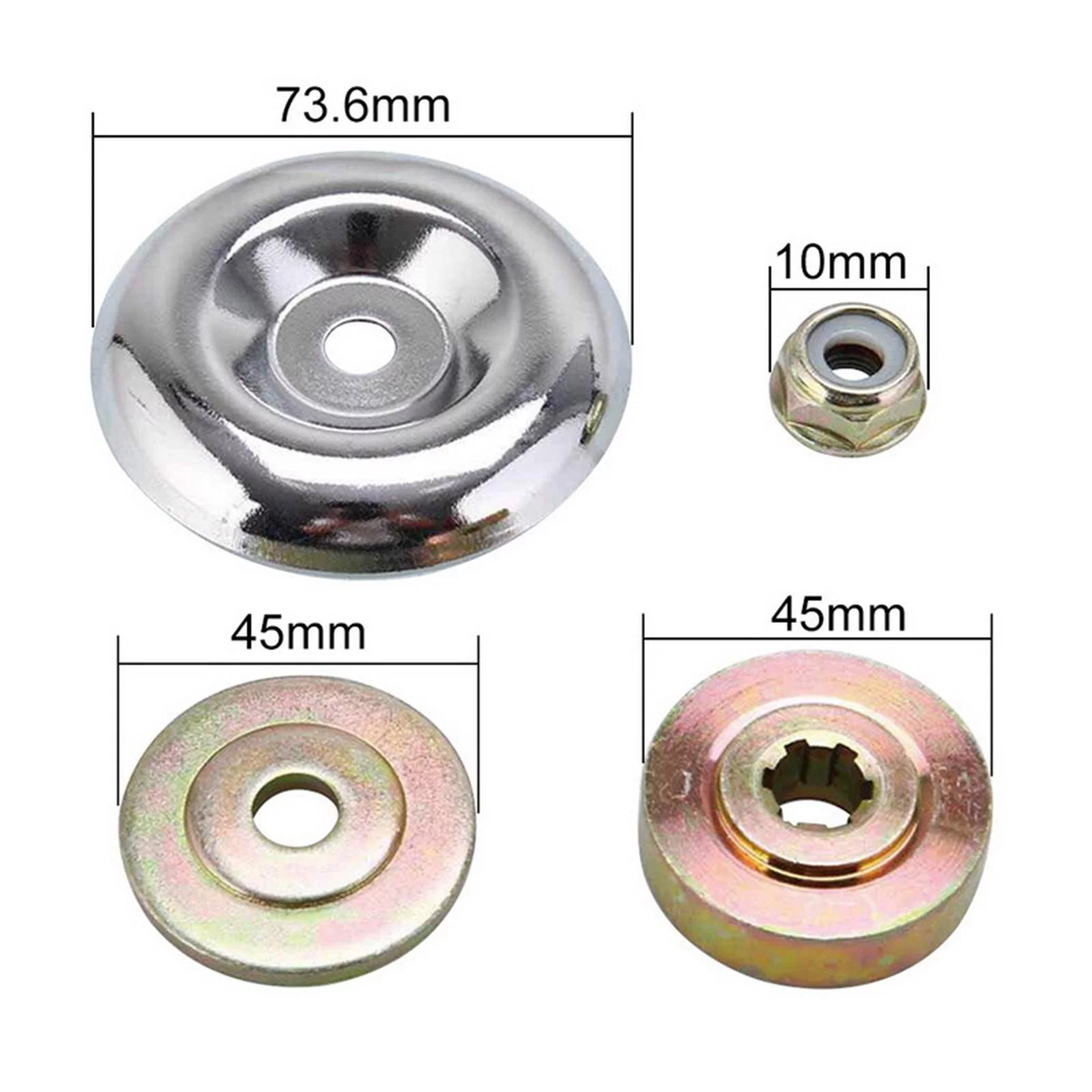 Lawnmower Blade Adapter Attachment for String Trimmer Brush Cutter Lawnmower
