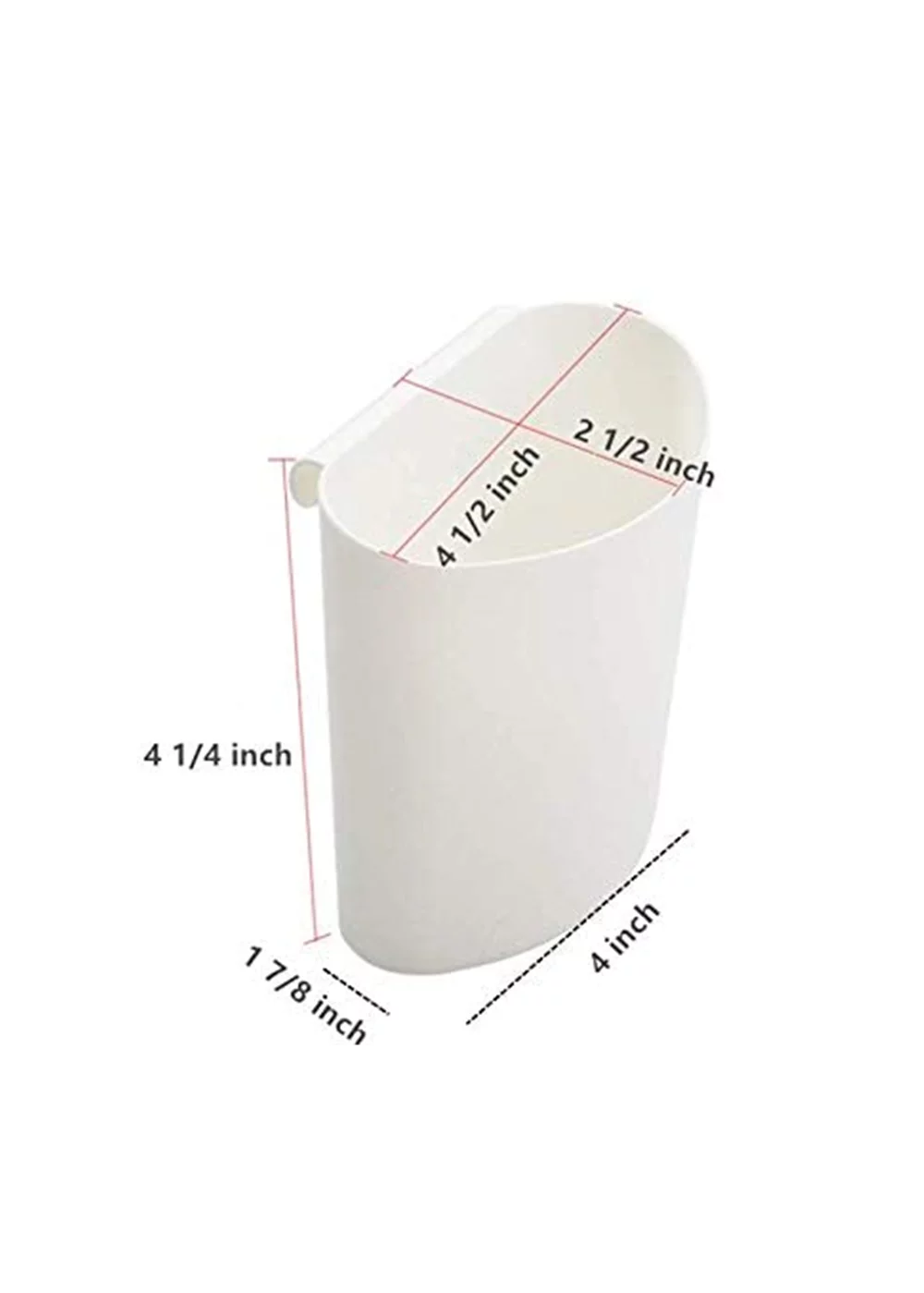 4Pcs Hanging Cup Holder,Rolling Cart Accessories,Plant Containers,Hanging Flower Pots,Space Saver,Storage Bucket,Pencil Holder,Make Up Pencil Holder Office,Kitchen Wall Organizer Décor