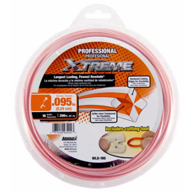 Arnold 245873 200 ft. x 0.09 in. Twisted Trimmer Line
