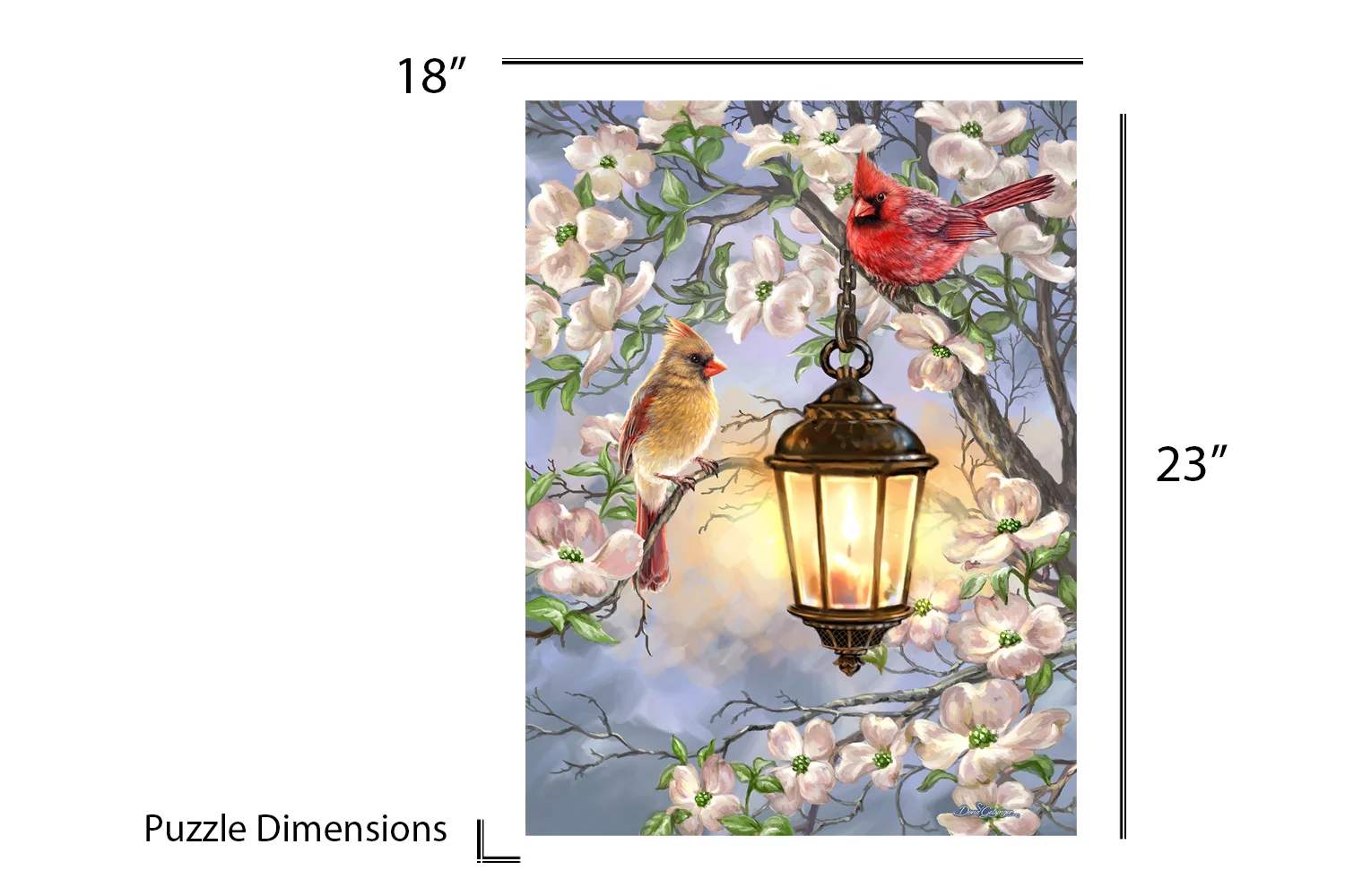 Springbok Spring Lantern Puzzle, Entertainment, Multi-Grade (43-30512)