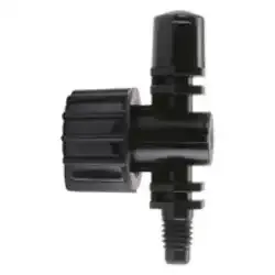 Rainbird MIST-F/2S Mister, Threaded, Plastic, Black