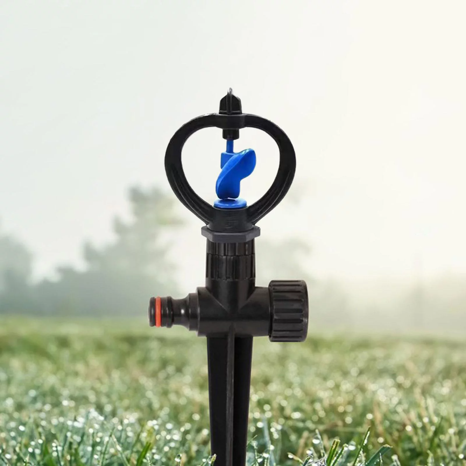360 Degrees Lawn Irrigation Watering Sprinkler 4 Point Butterfly Head Irrigation Style B