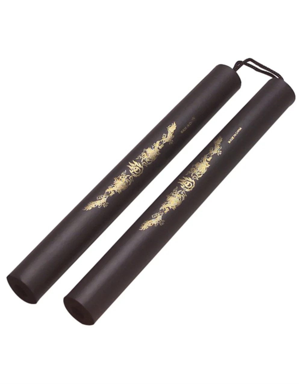 Black Foam Ninja Costume Accessory Nunchaku Nunchucks Nunchauks