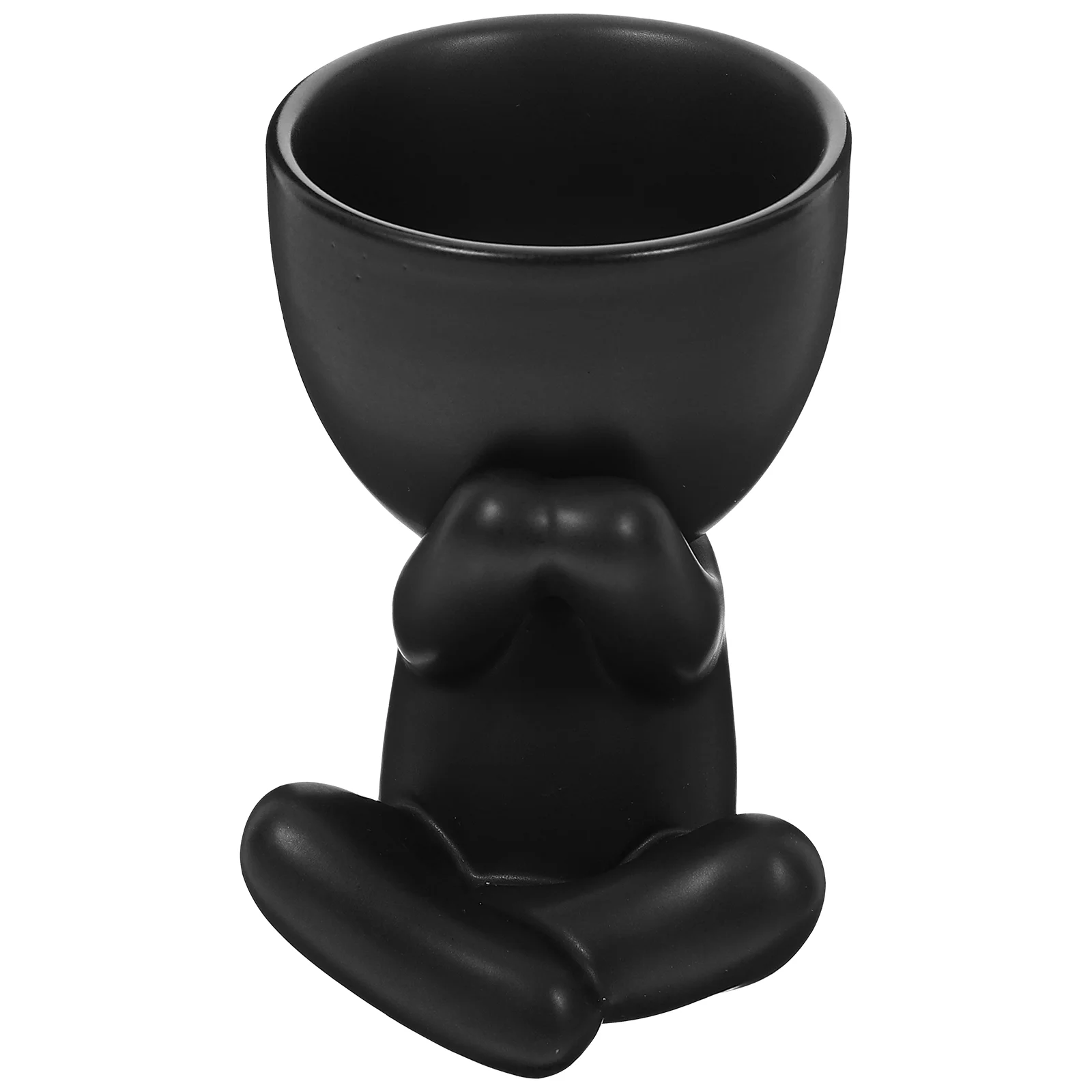 Ceramic Abstract Planter Pot Flower Pot Tabletop Plant Pot Desktop Flower Pot Decoration