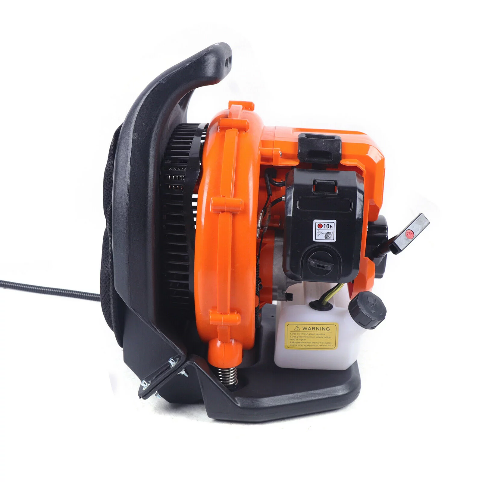 2 Stroke Gas 42.7cc Backpack Blower Single Cylinder Professional Gas Backpack Leaf Blower Backpackable Snow-Blowing