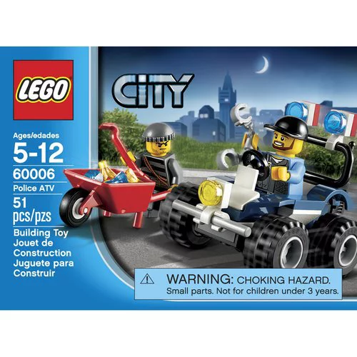 LEGO City Police ATV Play Set