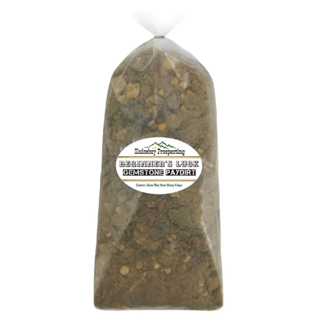 5 Pound Gem Mining Kit | Gemstone Paydirt, Sieve, Shovel & Identification Chart | Rough Stone Mix | Rock Gem Dig