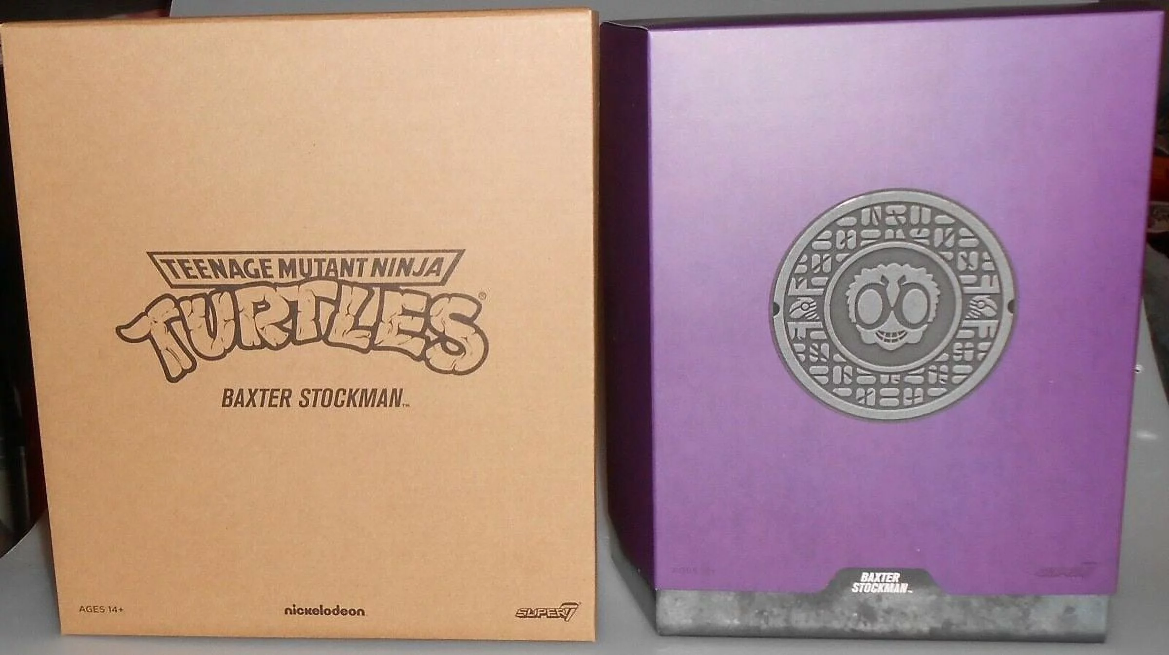 Super7 TMNT Ultimates Baxter Stockman Action Figure Set, 10 Pieces