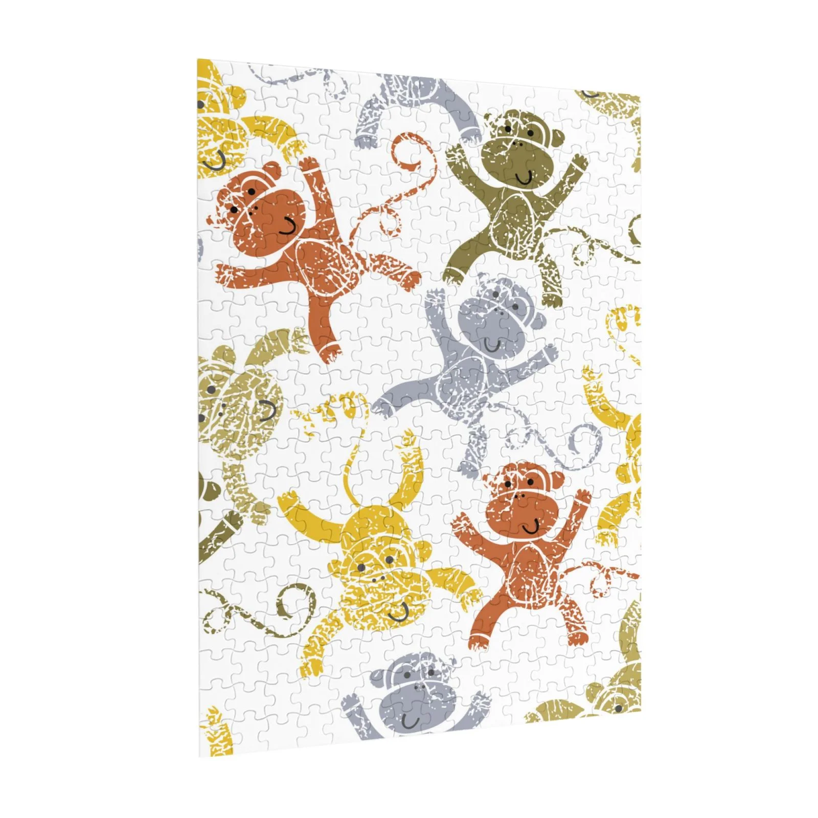 Kll Cartoon Monkey - 300 Piece Jigsaw Puzzle For Adult And Teenagers Family Educational Game Toys 300pcs