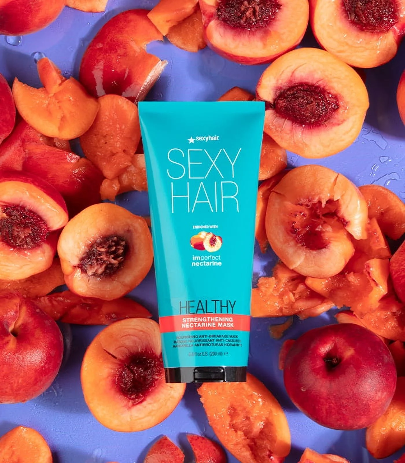 Sexy Hair Healthy Strengthening Nectarine Mask, 6.8 oz