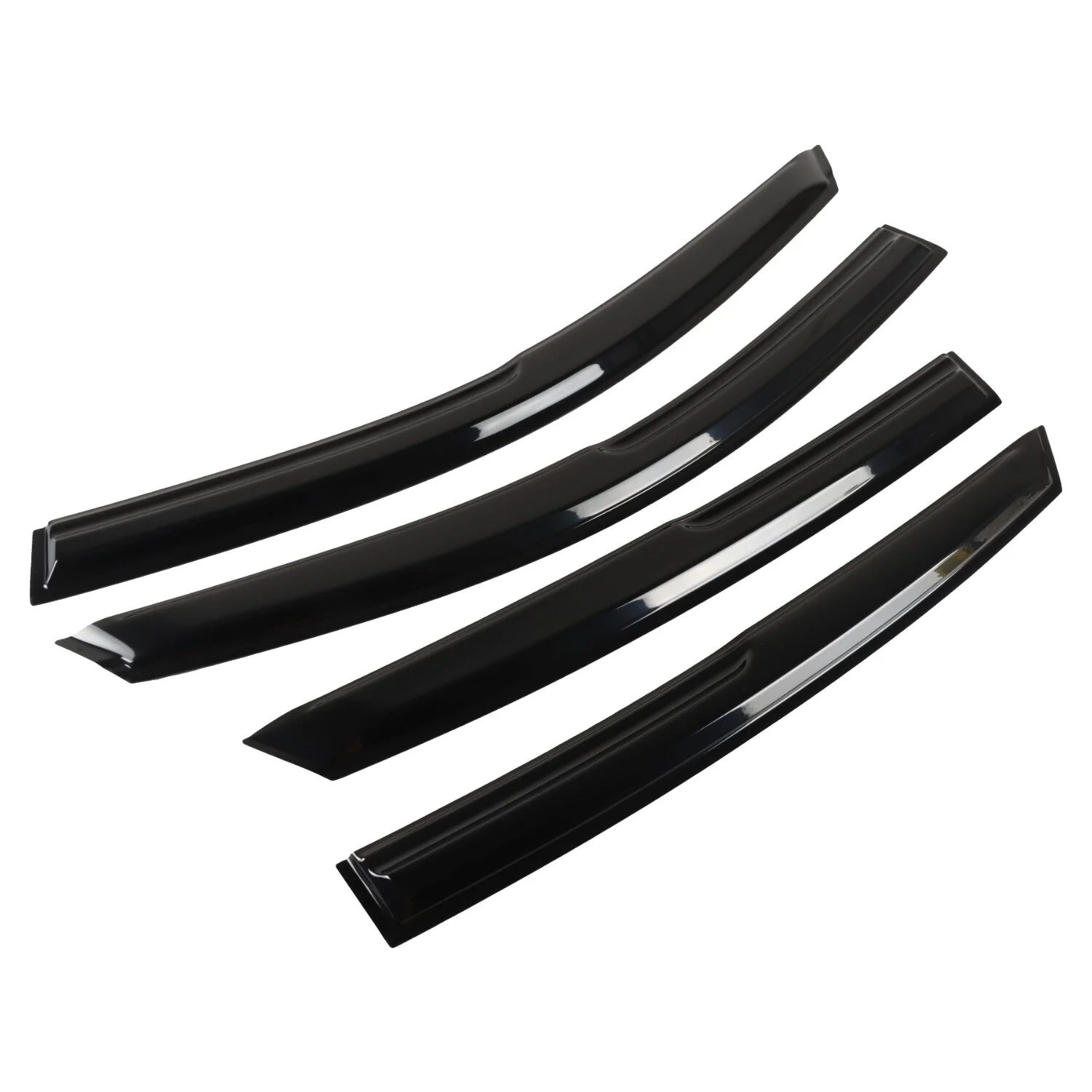 SINOCMP 4pcs Fits for Honda Accord 2018-2022 Side Window Visor Sun Rain Deflector Guard