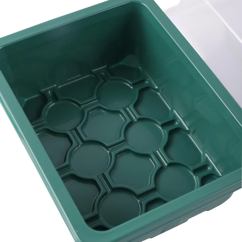 5Pc 12 Hole Seedling Starter Tray Pot Seed Germination Plant Propagation Nursery Box with Lid Garden Balcony Cultivation Planter