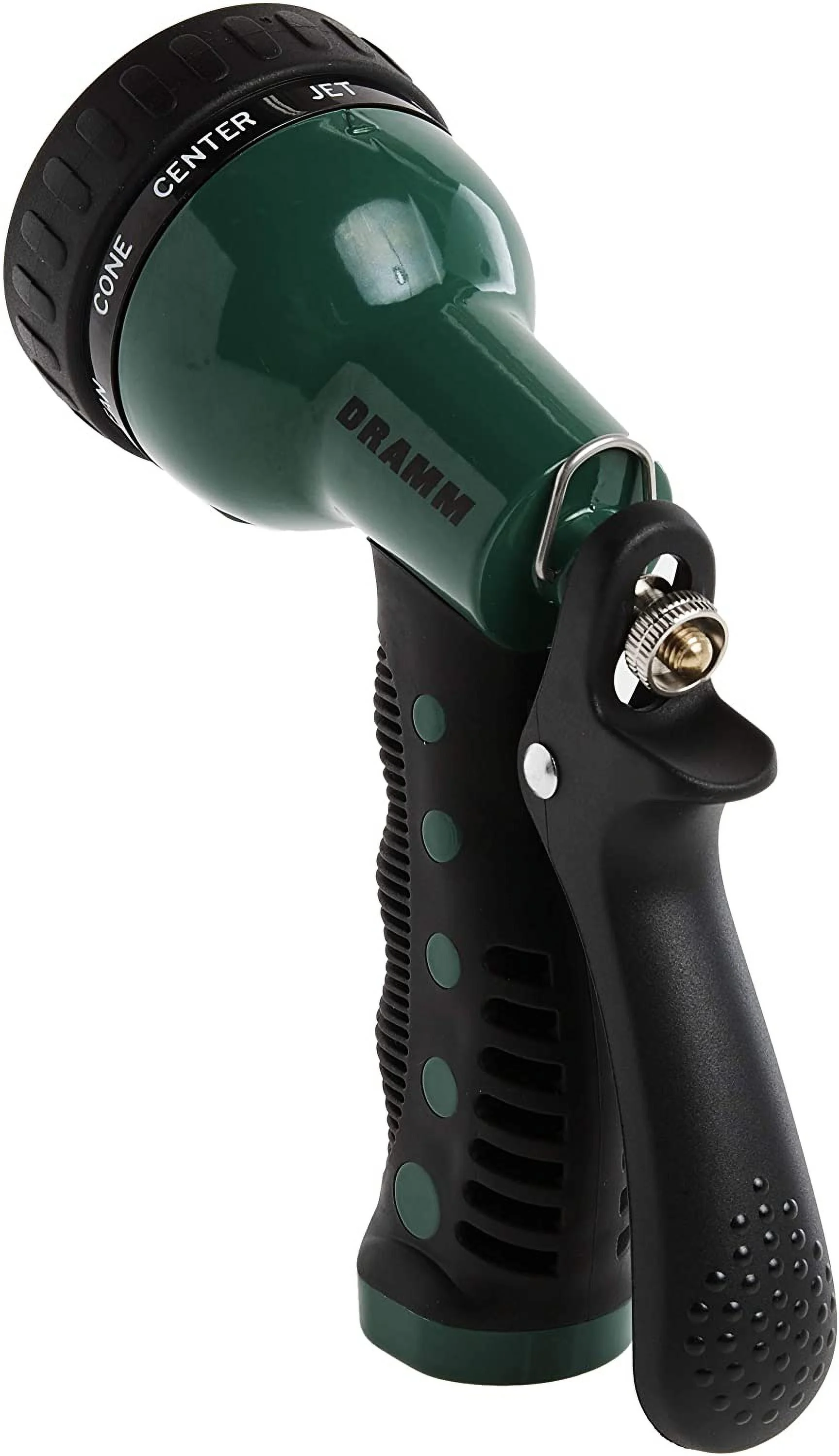 Dramm Available 12704 9-Pattern Revolver Spray Nozzle, Green