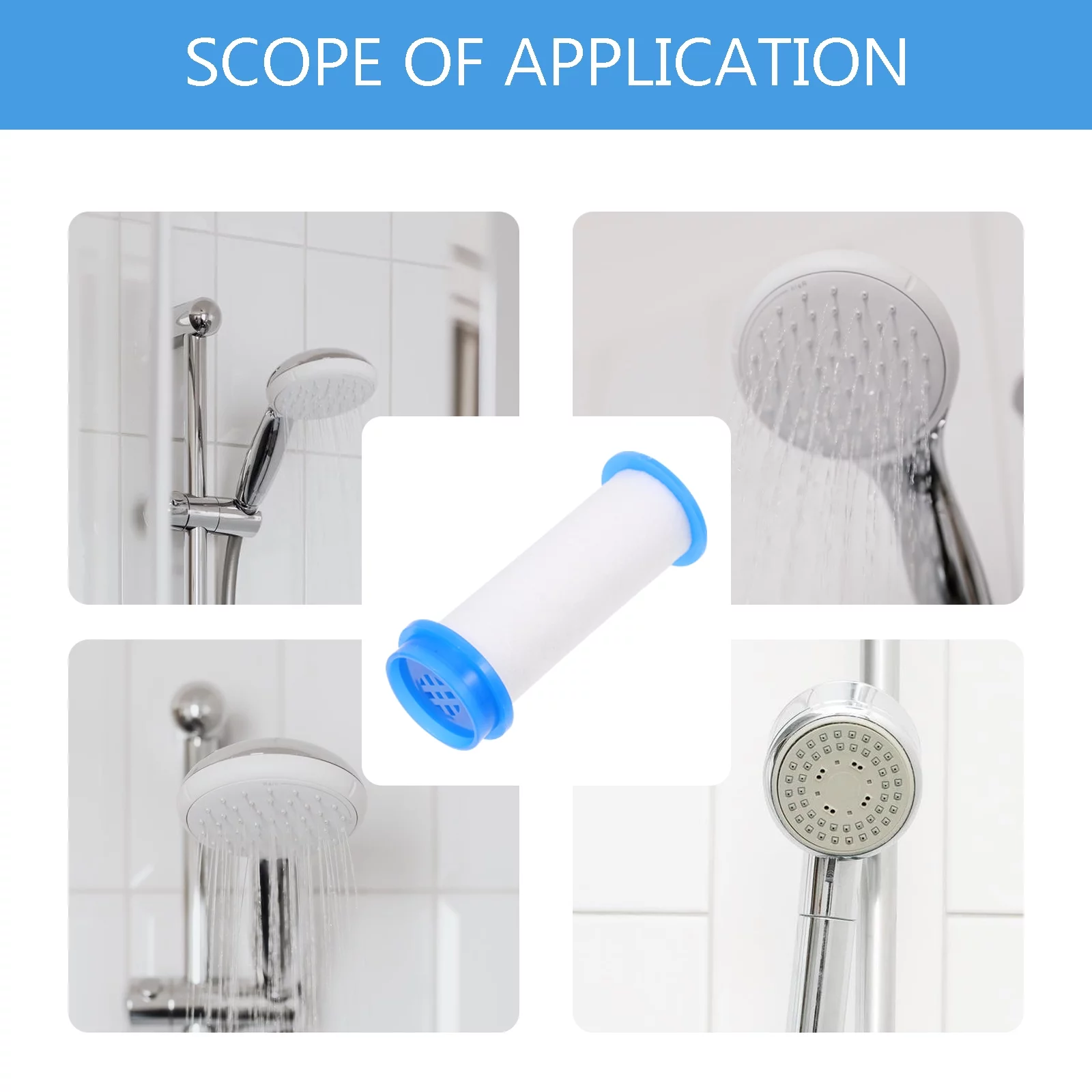 6pcs Sprinkler Head Filter Filter Shower Head Filter Replacement Filtering Tool