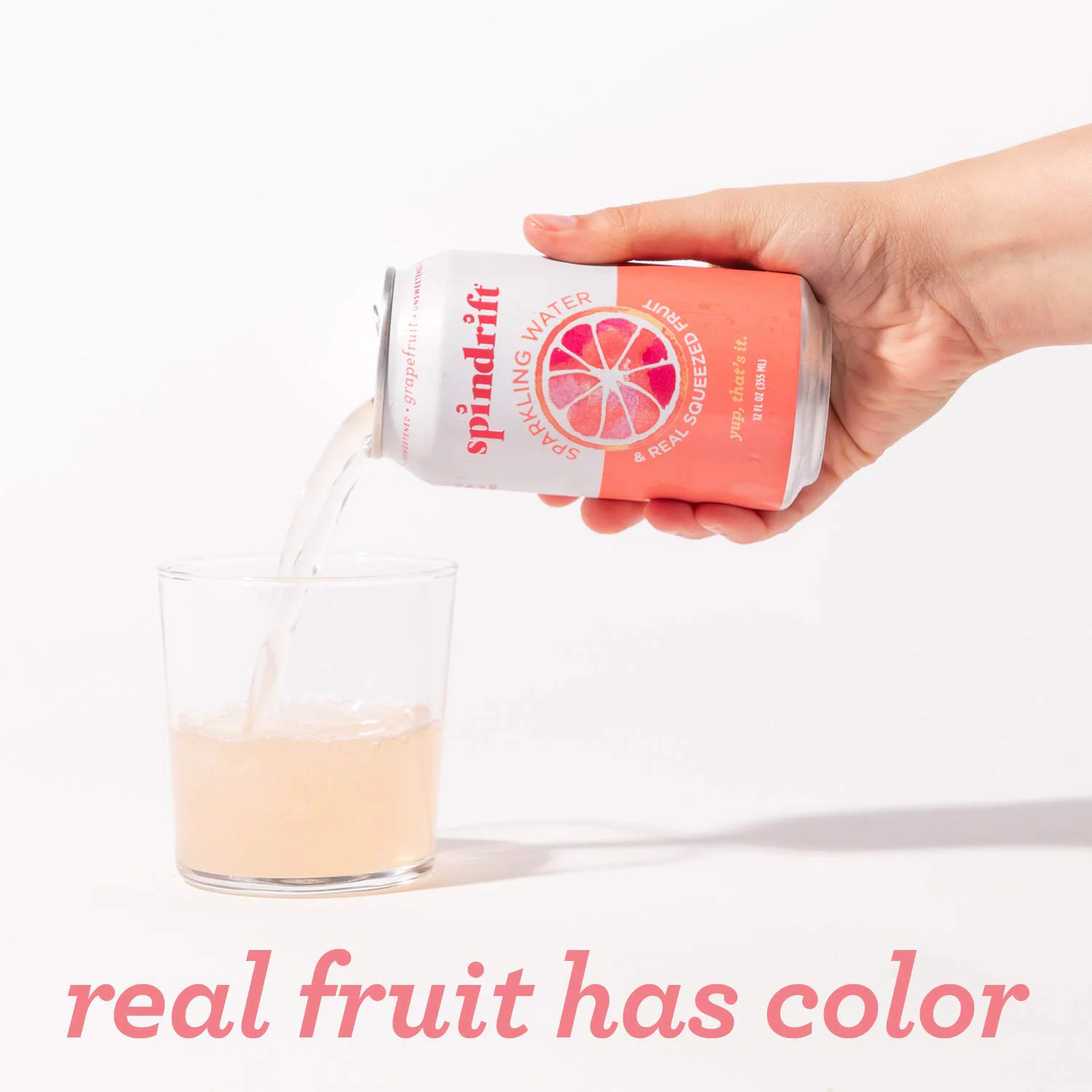 Spindrift Grapefruit Sparkling Water, 12 Fl Oz (Pack Of 8)