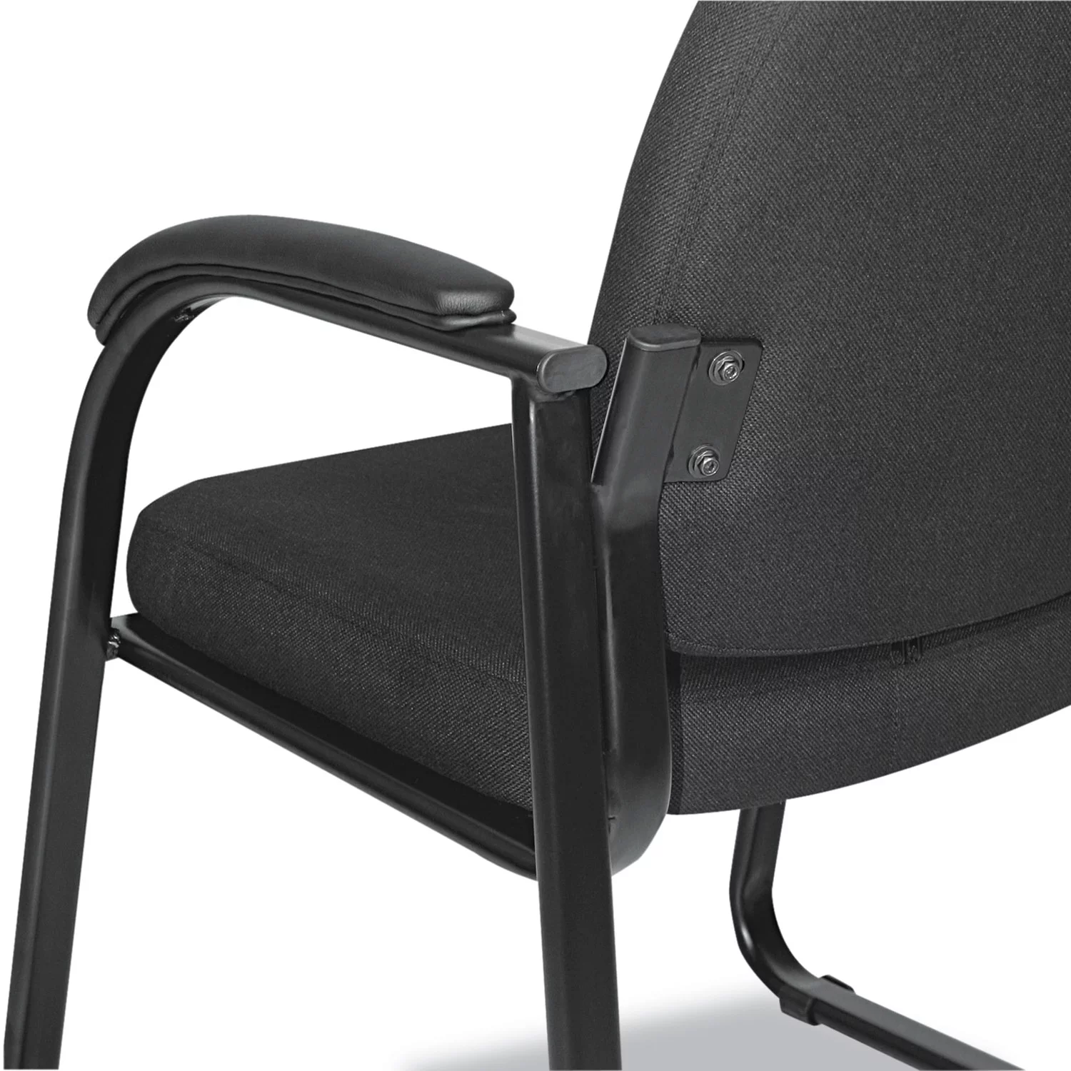 Alera Alera Genaro Series Half-back Sled Base Guest Chair, 24.63