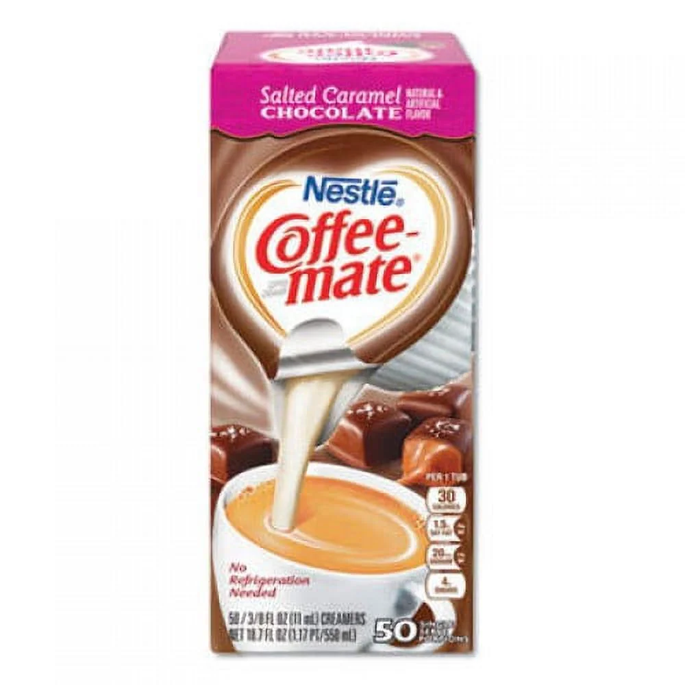 Coffee-mate Coffee mate Salted Caramel Chocolate Creamer Single Serve Tubs, Each