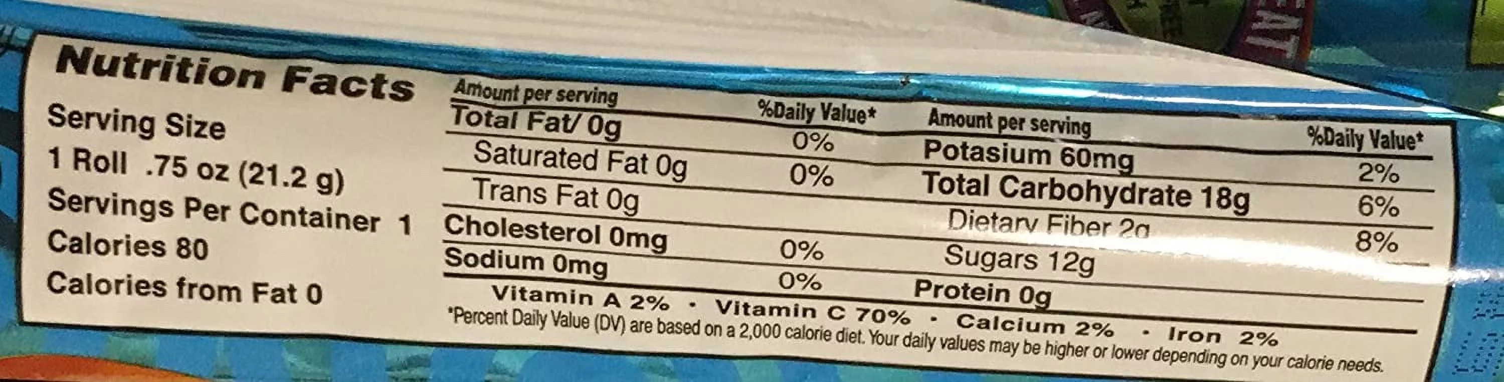 Apricot Fruit Rolls - Single Servings (16 Packets) by