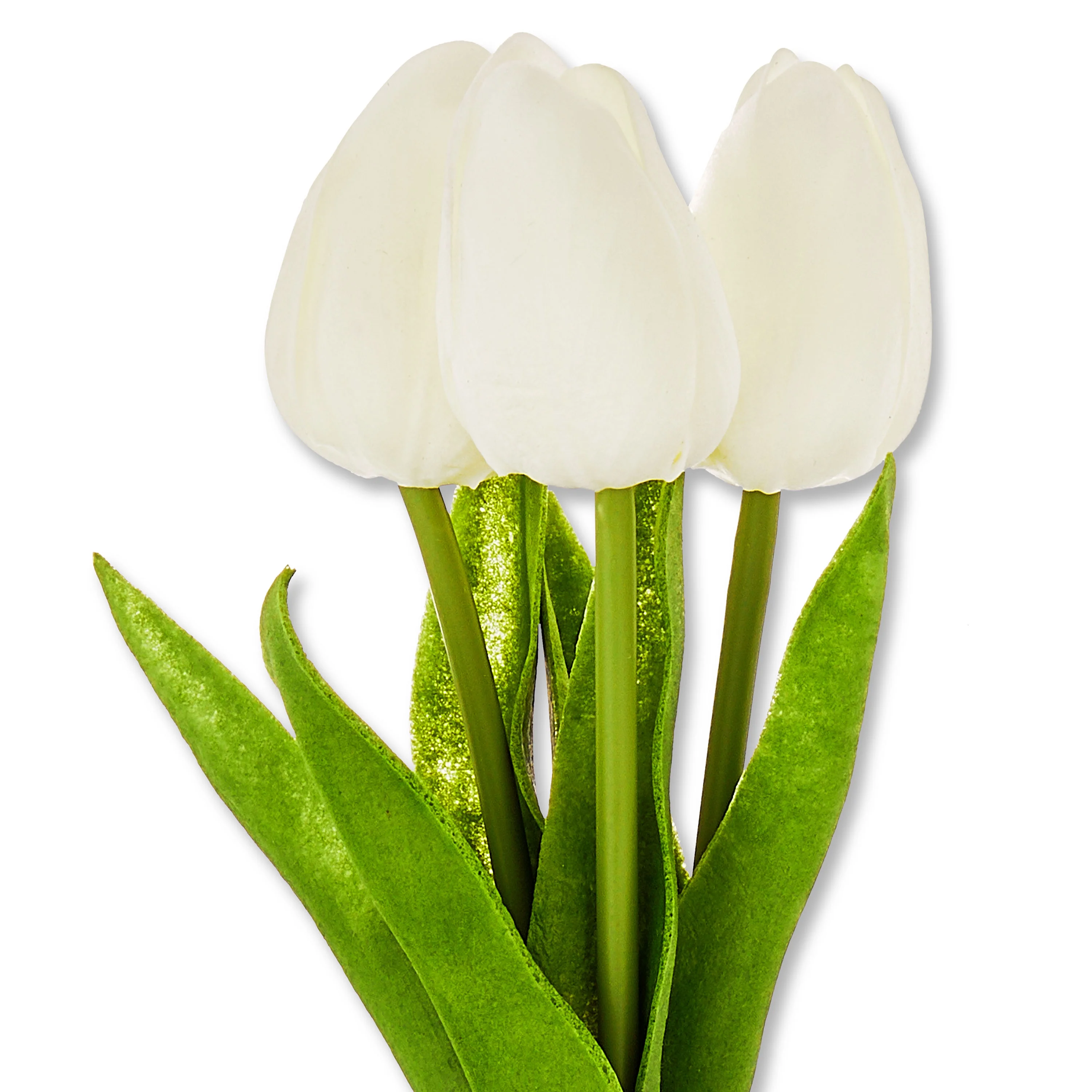 Way To Celebrate Easter White Tulip Bundle, 11 in